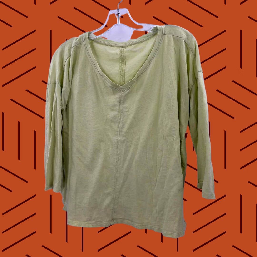 Eileen Fisher Pre-Owned Eileen Fisher Green Size Medium Long Sleeve T-shirt Size M / US 6-8 / IT 42-44 - 1 Thumbnail