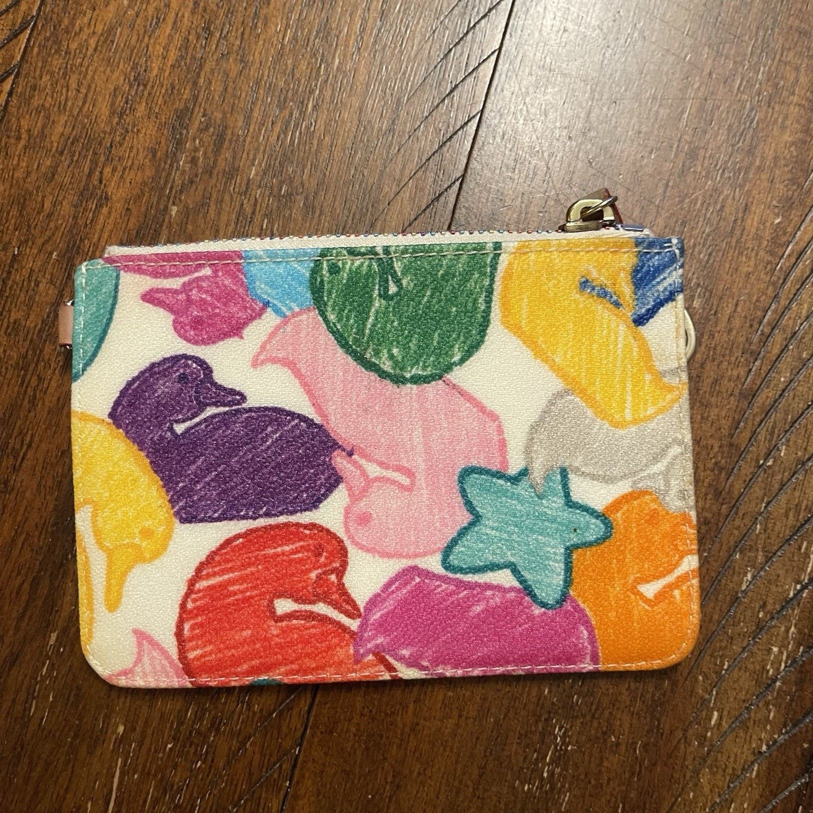 Dooney & Bourke DOONEY & BOURKE Multi-Color Wonder Duck Wristlet EUC Size ONE SIZE - 4 Thumbnail