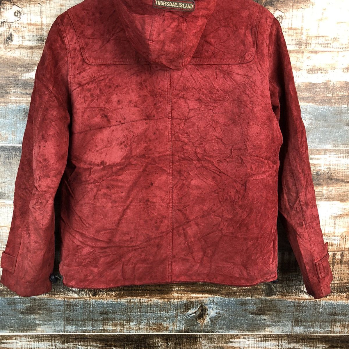 Japanese Brand Thursday Island Red Hoodie sweatshirt #A2452 Size US M / EU 48-50 / 2 - 16 Thumbnail