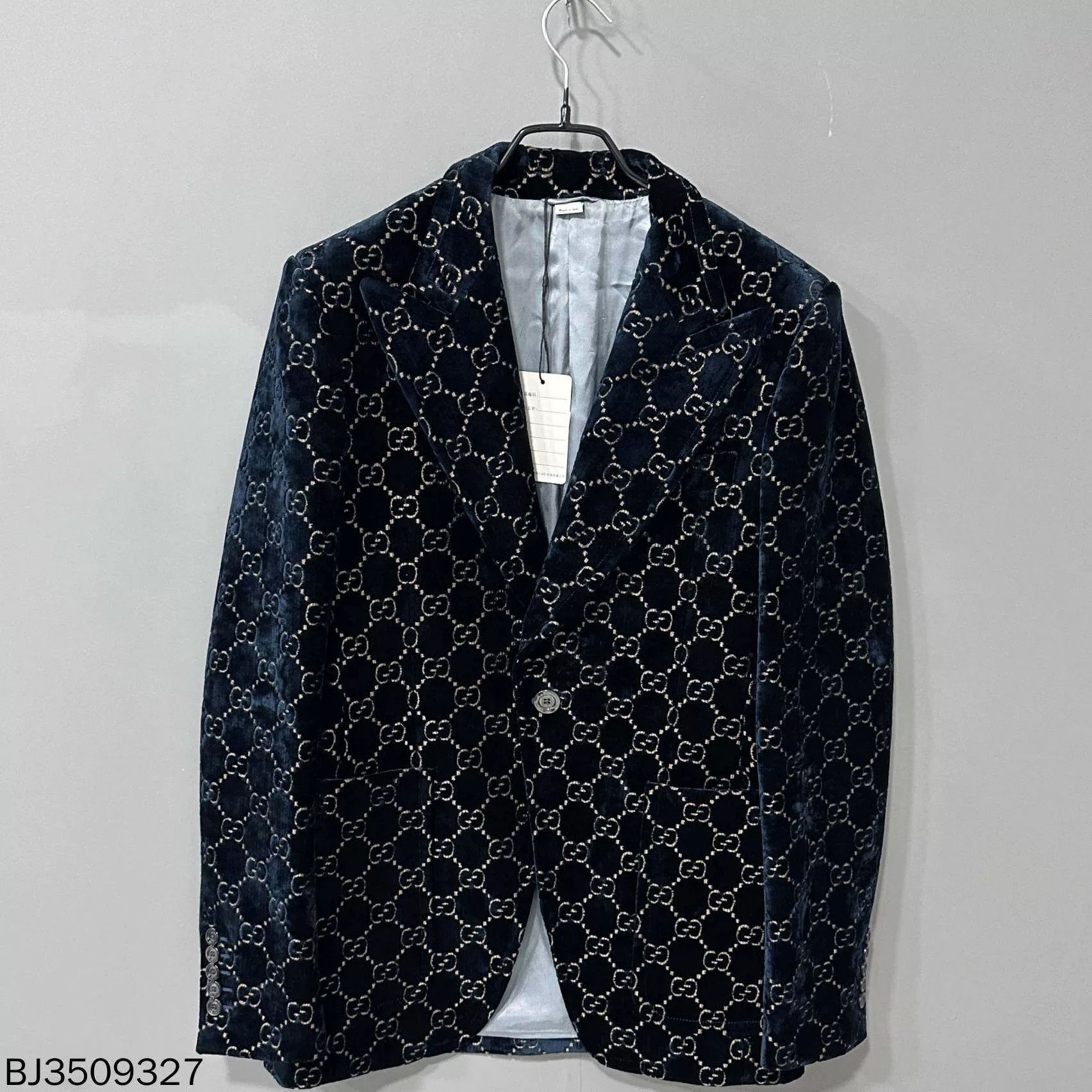 Gucci GG Monogram Velvet Blazer