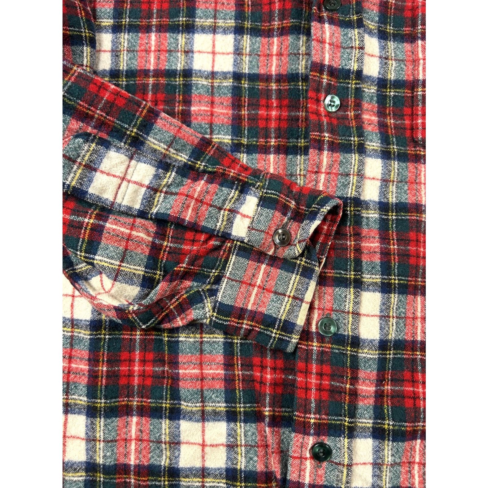 Pendleton VINTAGE Pendleton Shirt Mens M Red Plaid Wool Lined Long Sleeve Made USA Size US M / EU 48-50 / 2 - 5 Thumbnail
