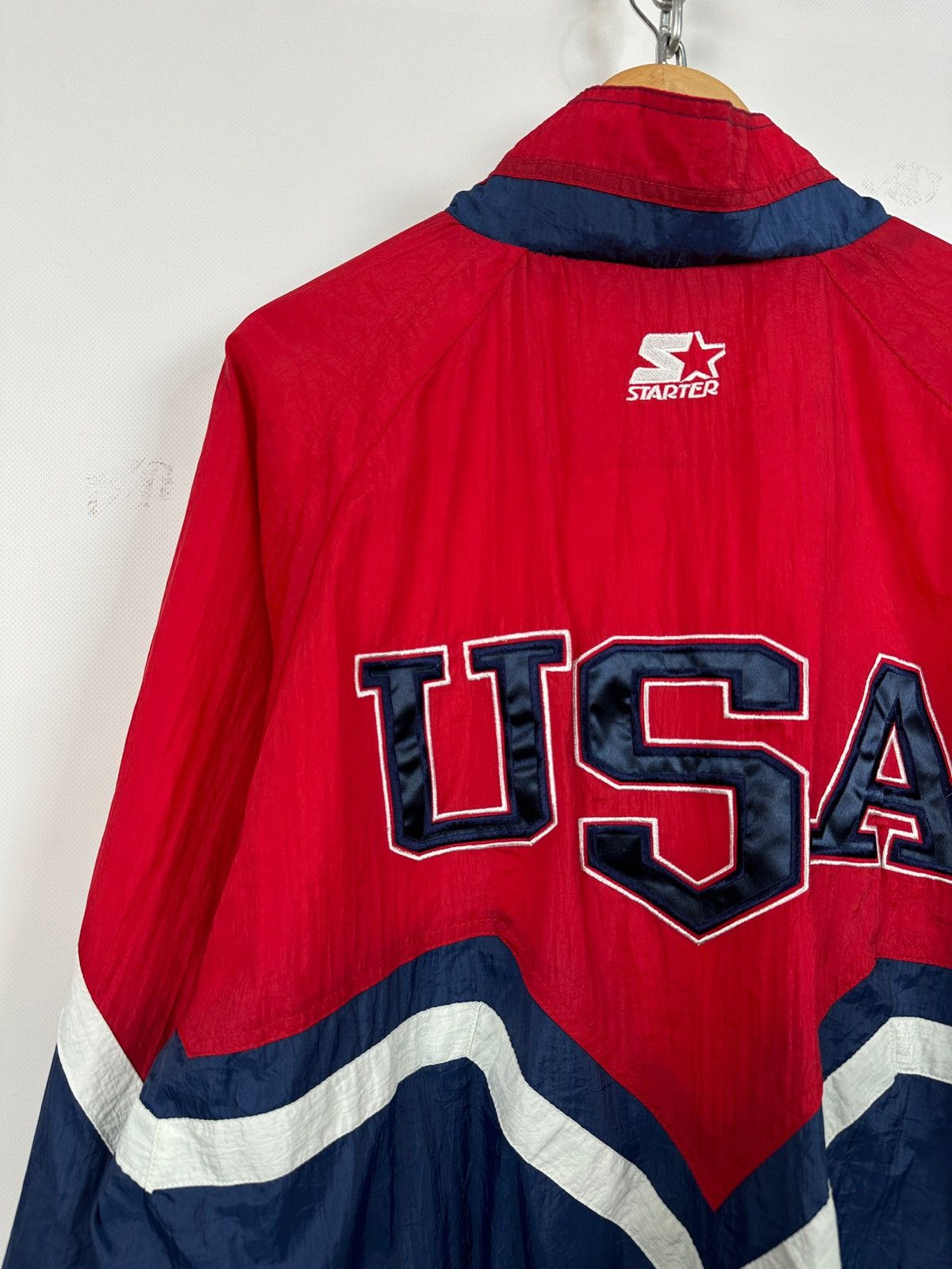 Starter 1996 Vintage Starter Atlanta Olympic Games Jacket Size US XL / EU 56 / 4 - 15 Thumbnail