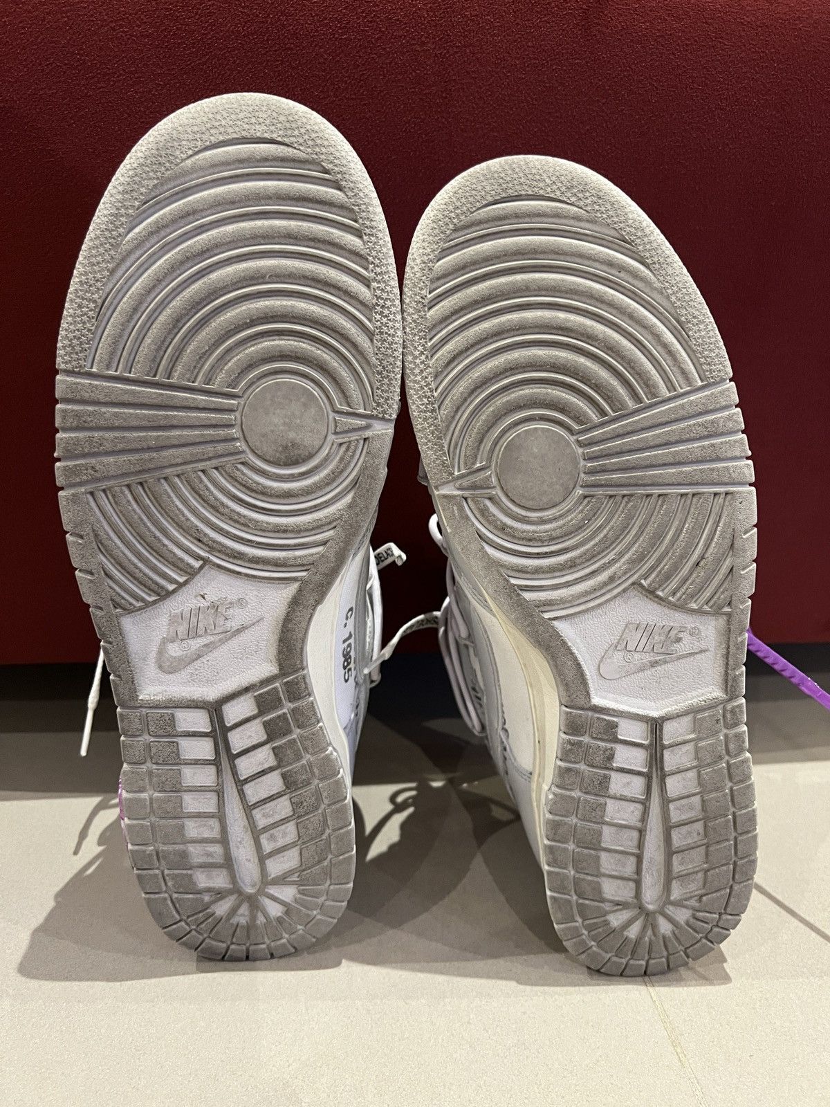 Nike × Off-White Nike Dunk Off White 3 of 50 Size US 12 / EU 45 - 5 Thumbnail