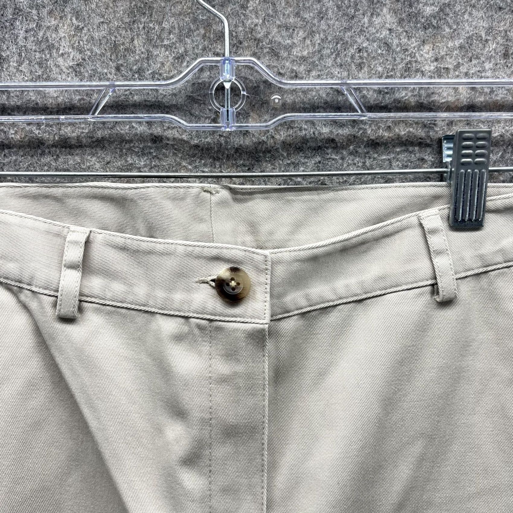 Vintage LL Bean Pants Women 6 Chino Canvas Beige Regular Size 28" / US 6 / IT 42 - 5 Thumbnail