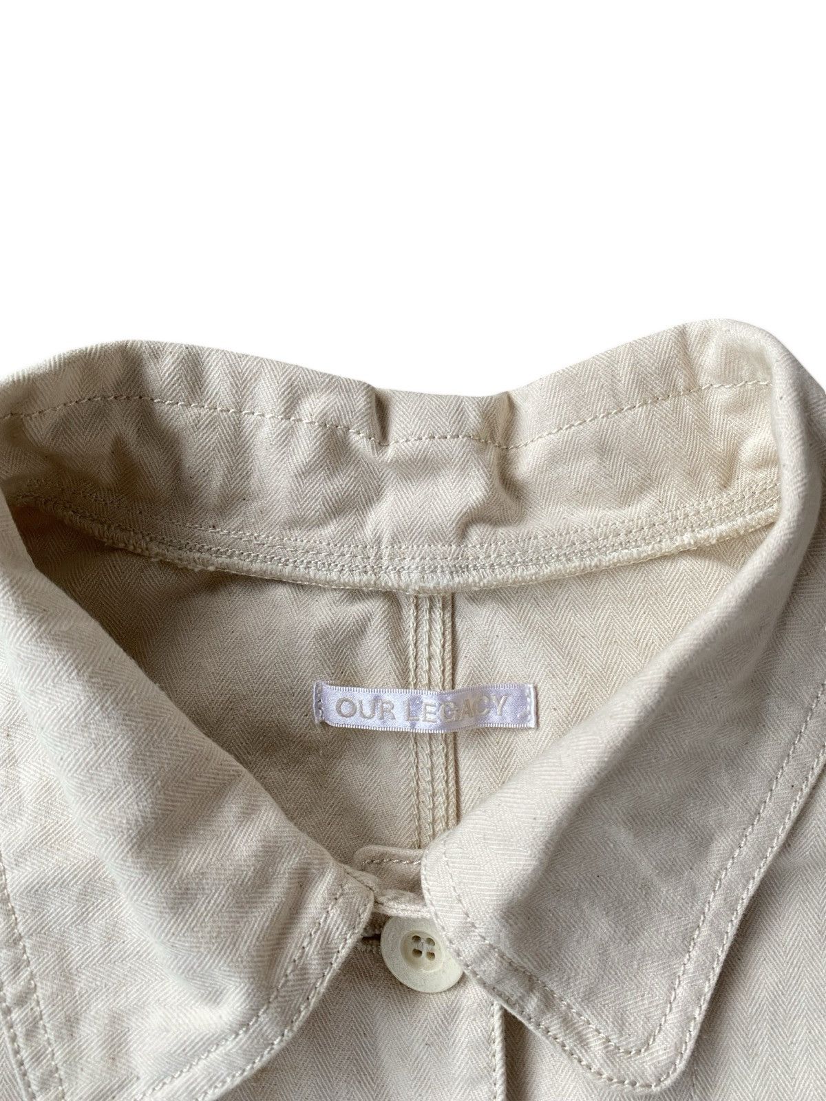 Our Legacy Our Legacy Herringbone Work Jacket Size US L / EU 52-54 / 3 - 8 Thumbnail