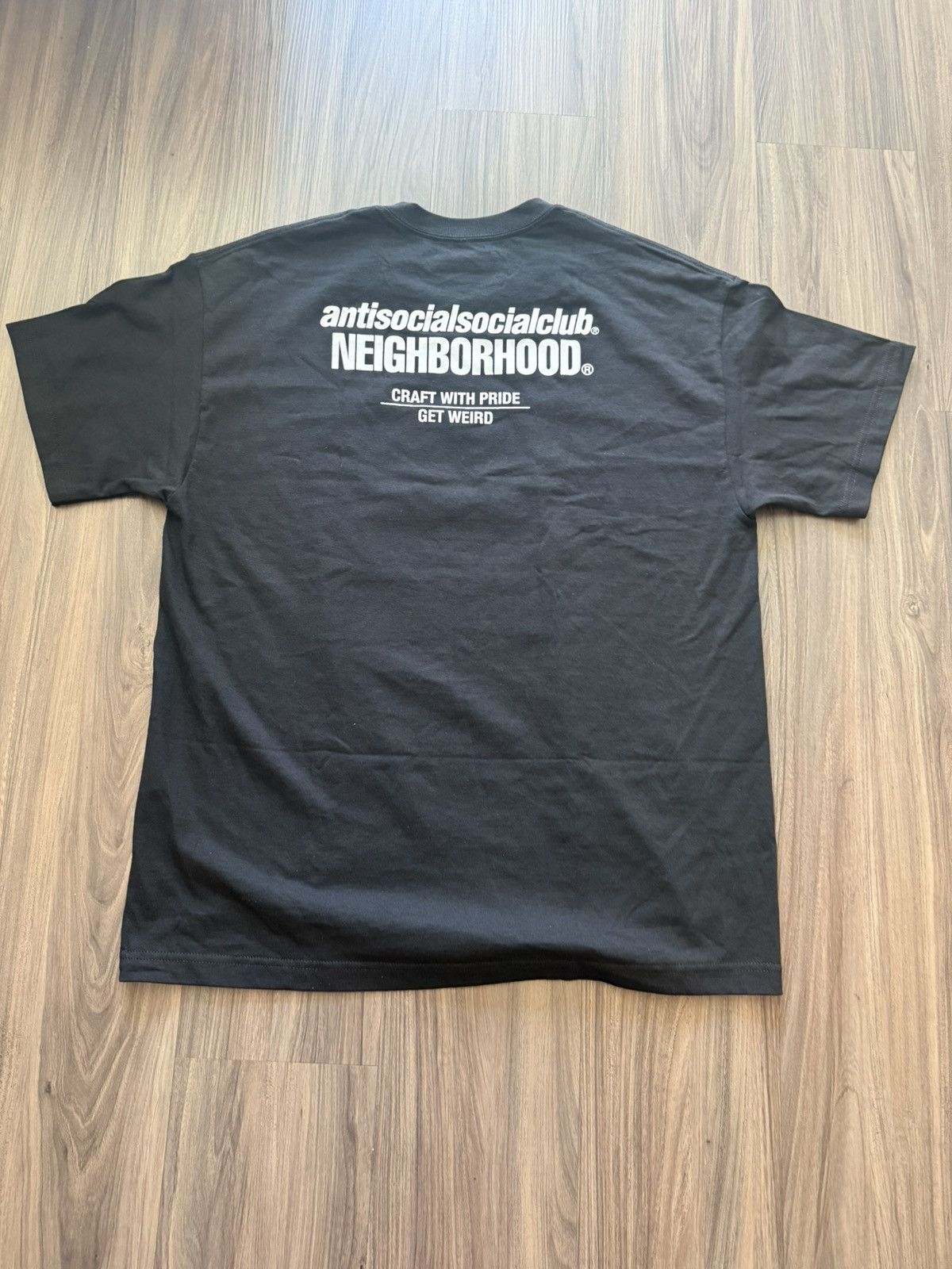 Anti Social Social Club Anti Social Social Club x Neighborhood tee Black Size XL Size US XL / EU 56 / 4 - 4 Thumbnail