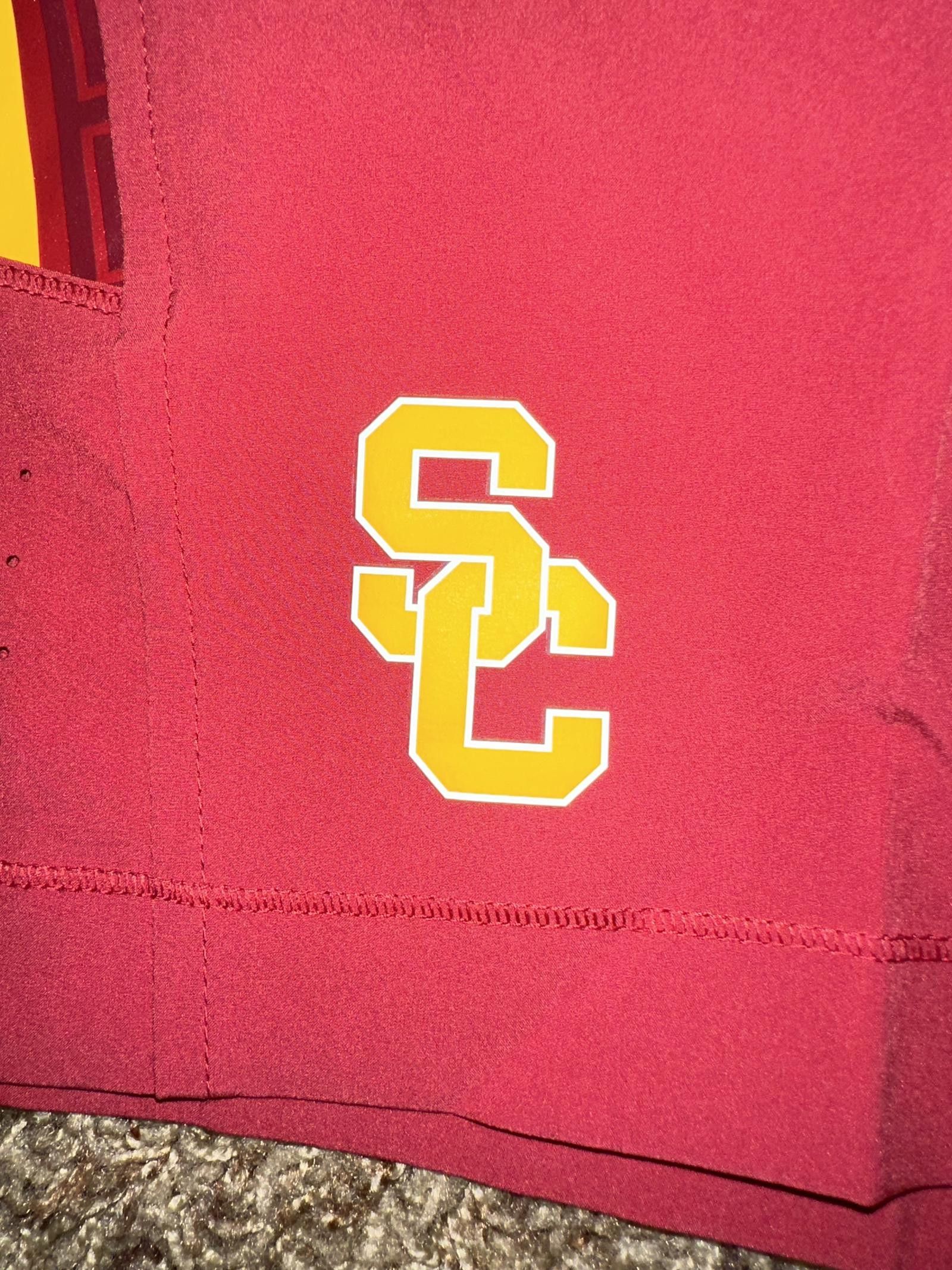 Nike RARE Nike Men's USC Primetime Victory Basketball Shorts 2016 Size US 34 / EU 50 - 2 Thumbnail