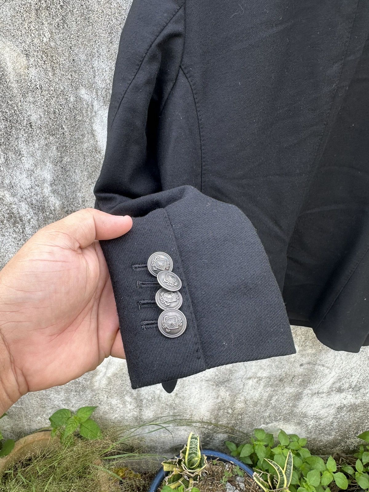 Maison MIHARA YASUHIRO Miharayasuhiro wool Blazer Size 48S - 3 Thumbnail