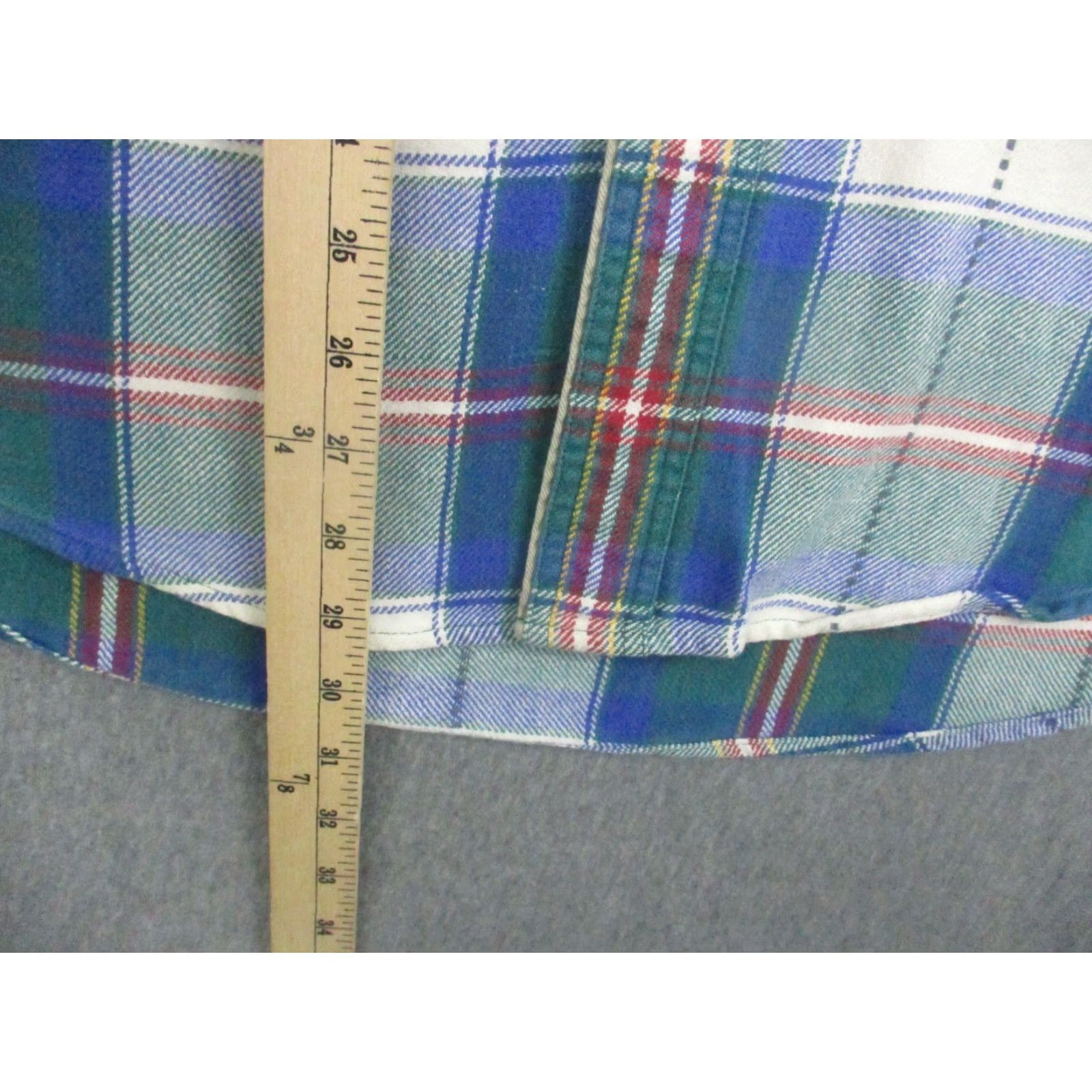 Vintage VINTAGE Brian Flannel Shirt Medium Plaid Heavyweight Shacket Size US M / EU 48-50 / 2 - 4 Thumbnail