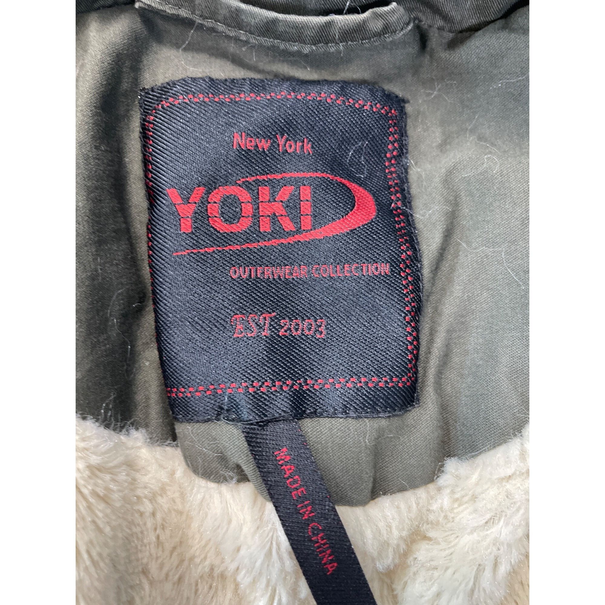 Other Yoki Mens Olive Green Sherpa-Lined Parka winter coat jacket Size US XXL / EU 58 / 5 - 3 Thumbnail