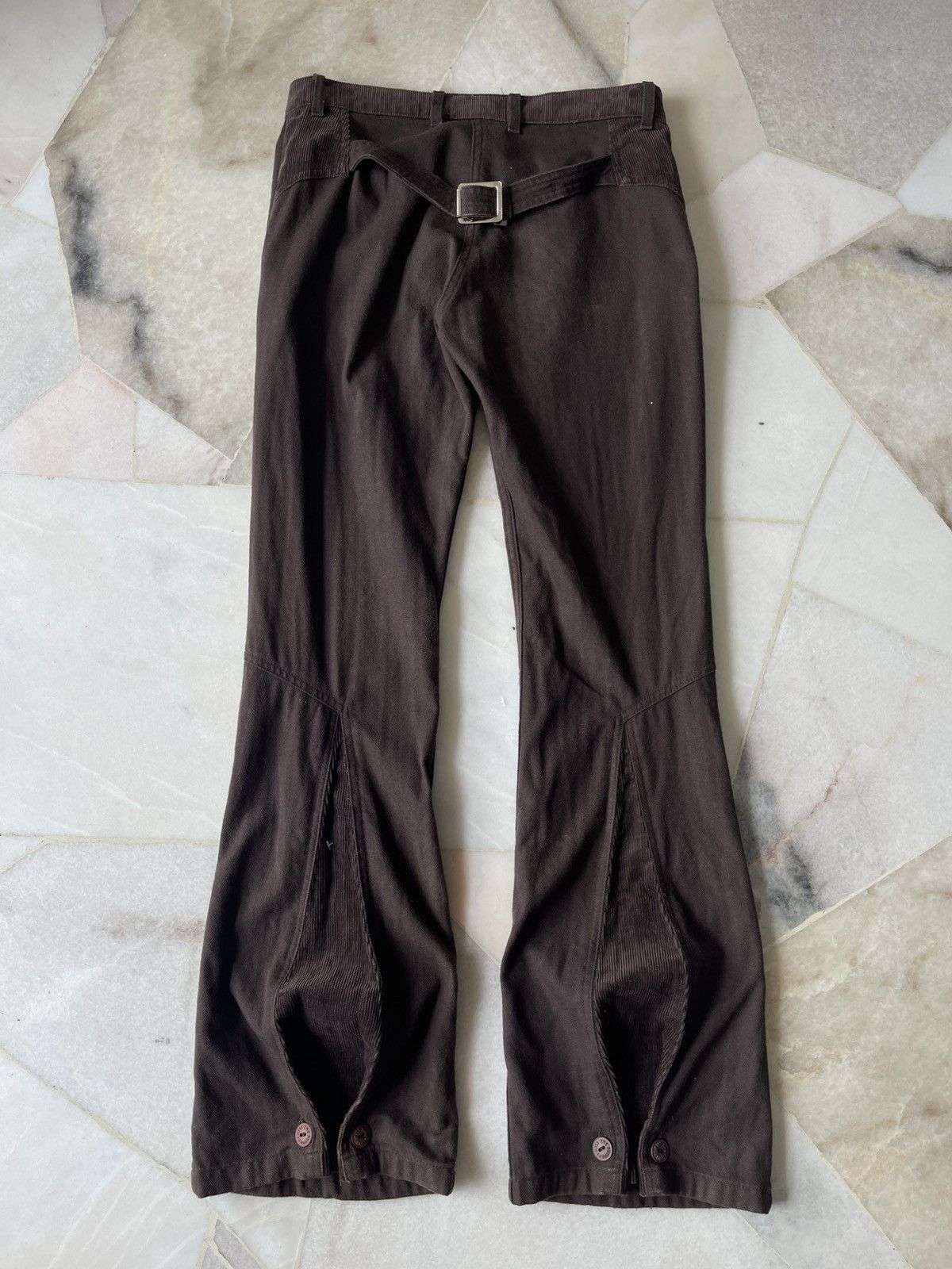 Walter Van Beirendonck 90s Walter Van Beirendonck Flare Pants Size US 30 / EU 46 - 6 Thumbnail