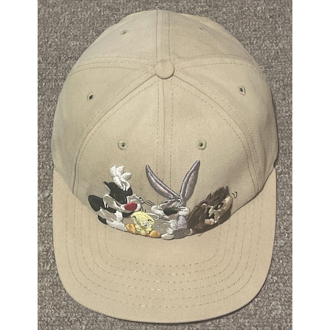 Vintage Vintage 90s Looney Tunes Taz Bugs Bunny Tweetie Acme Clothin Size ONE SIZE - 2 Thumbnail