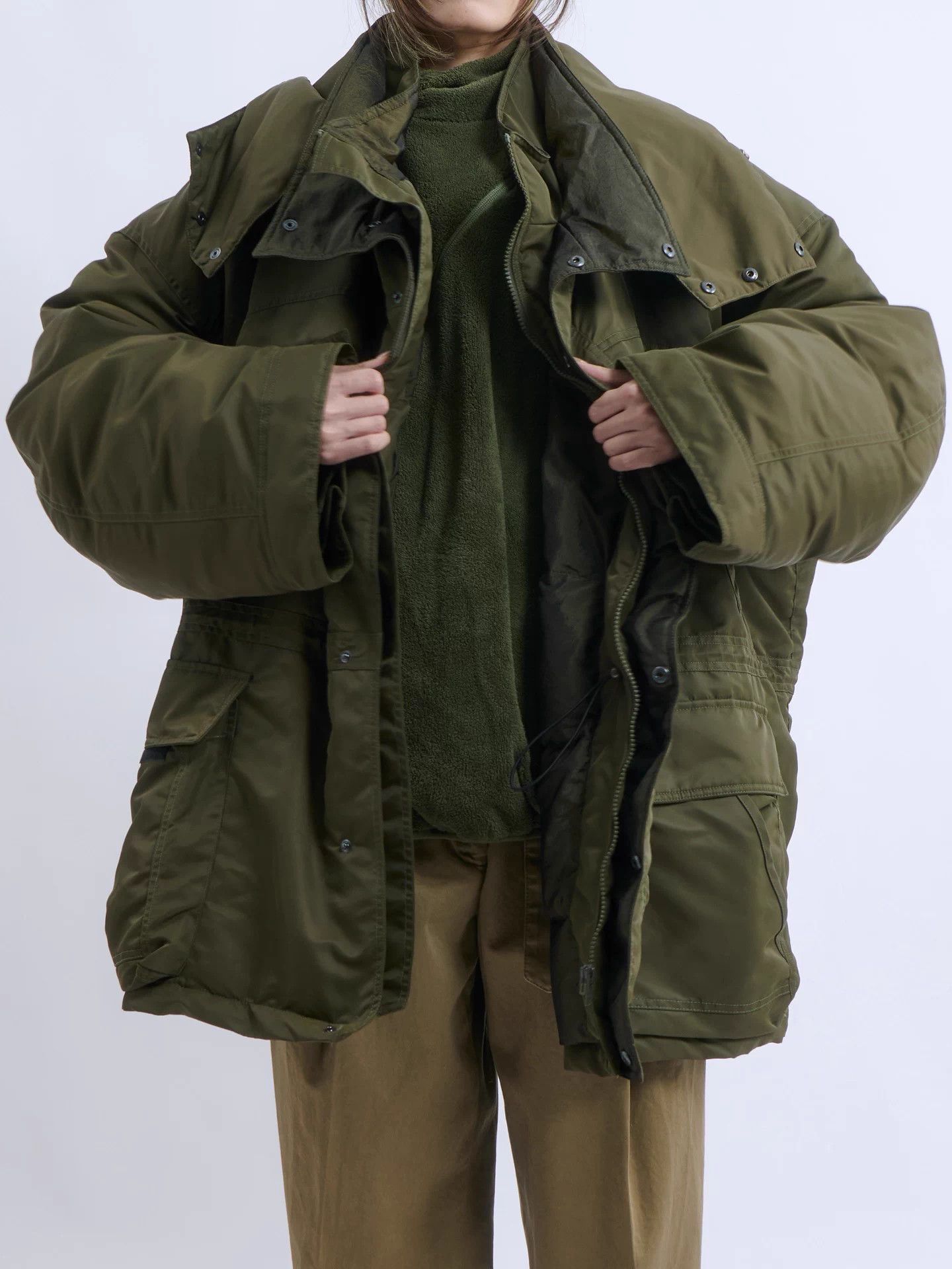 Hed Mayner HED MAYNER 23FW Oversized Military Down Parka S Size US S / EU 44-46 / 1 - 7 Thumbnail