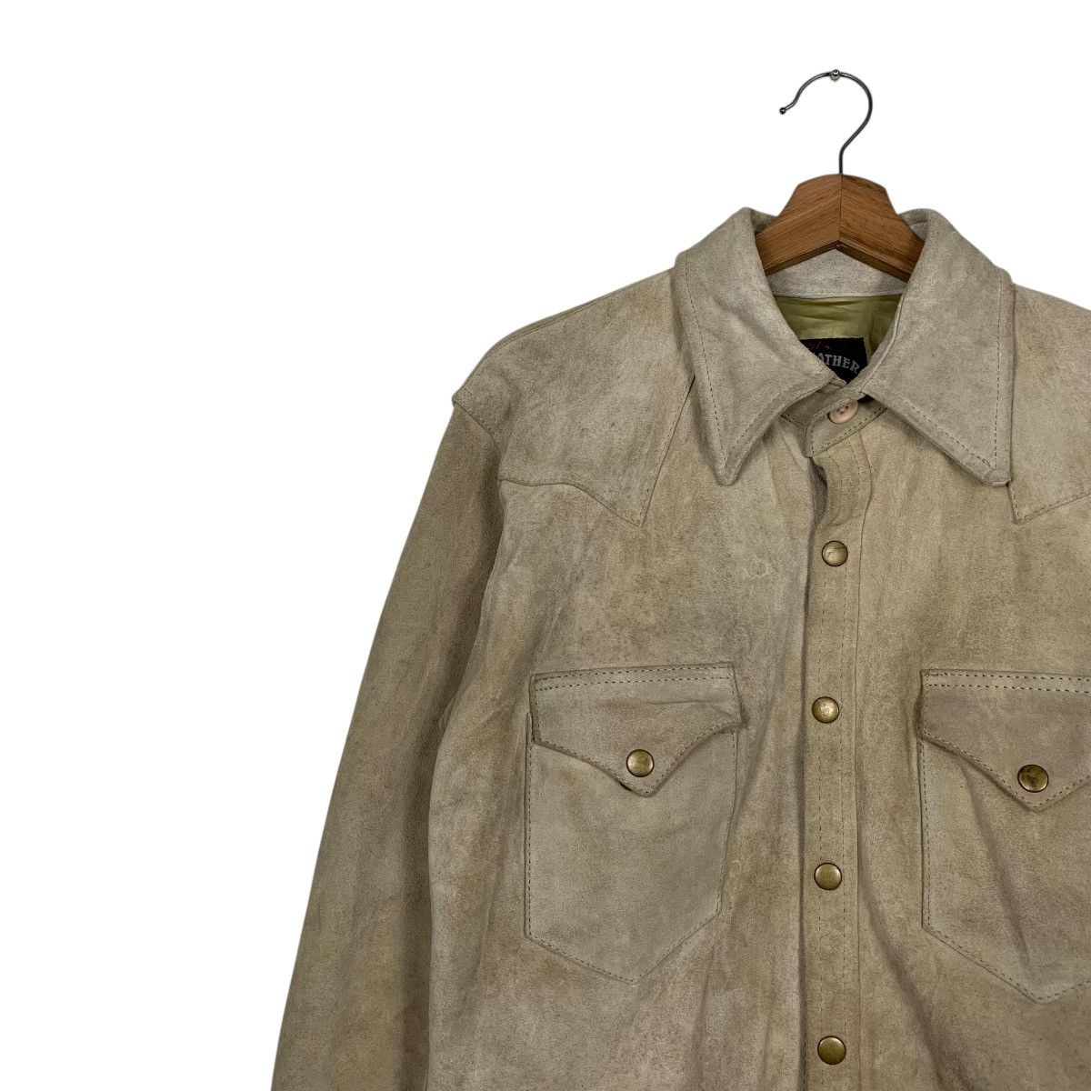 Japanese Brand Japanese Brand Eezan Suede Leather Jacket Size US M / EU 48-50 / 2 - 6 Thumbnail