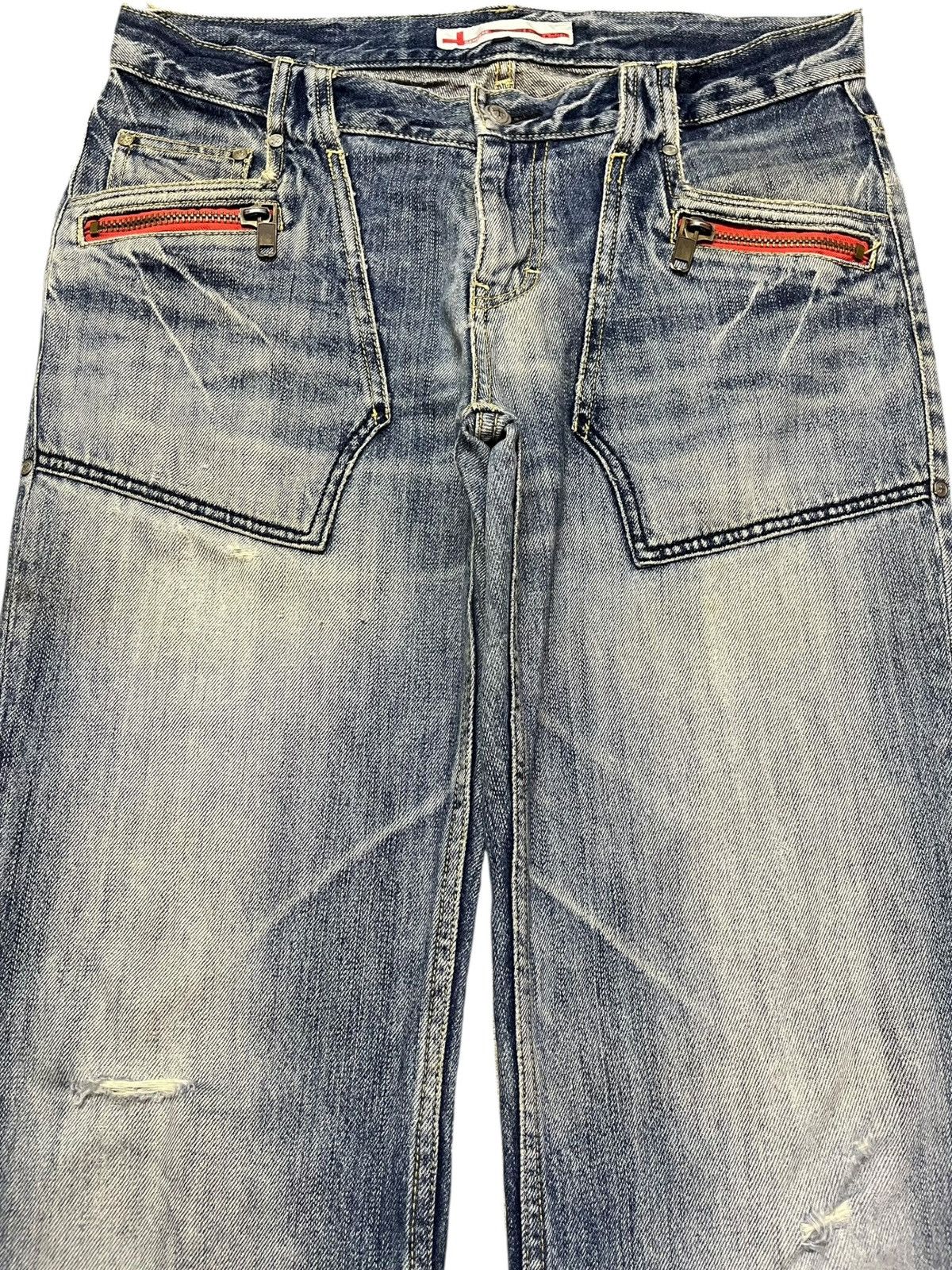 KOJIMA GENES Vintage Genoese Avant Garde Seditionaries Denim Size US 33 - 2 Thumbnail
