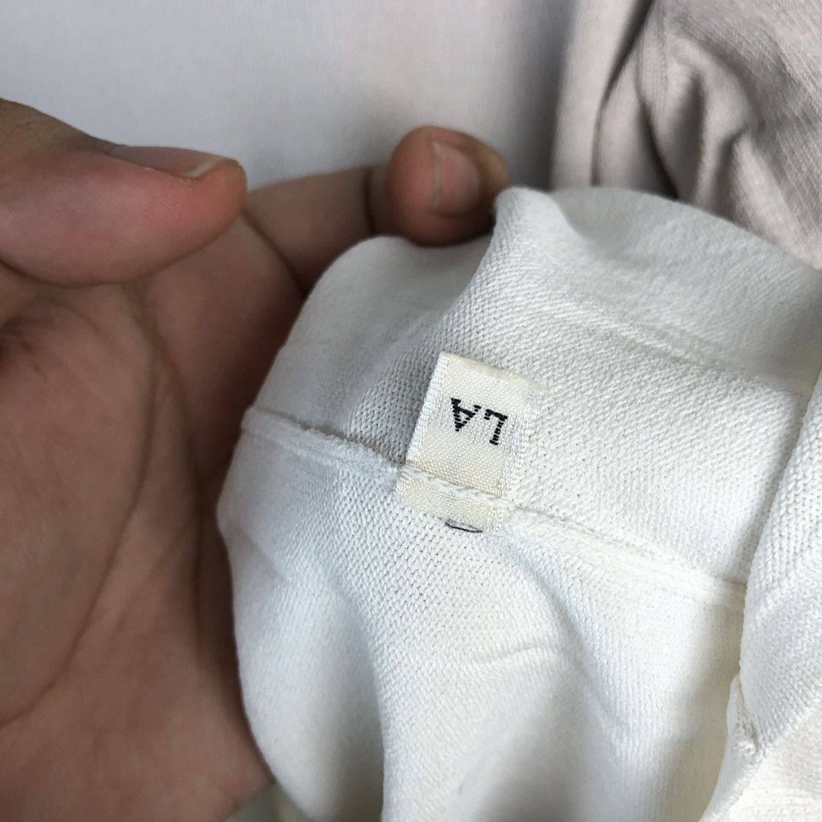 Hermes DL Hermes Paris vintage made in italy White Knitwear #C576 Size US S / EU 44-46 / 1 - 11 Thumbnail