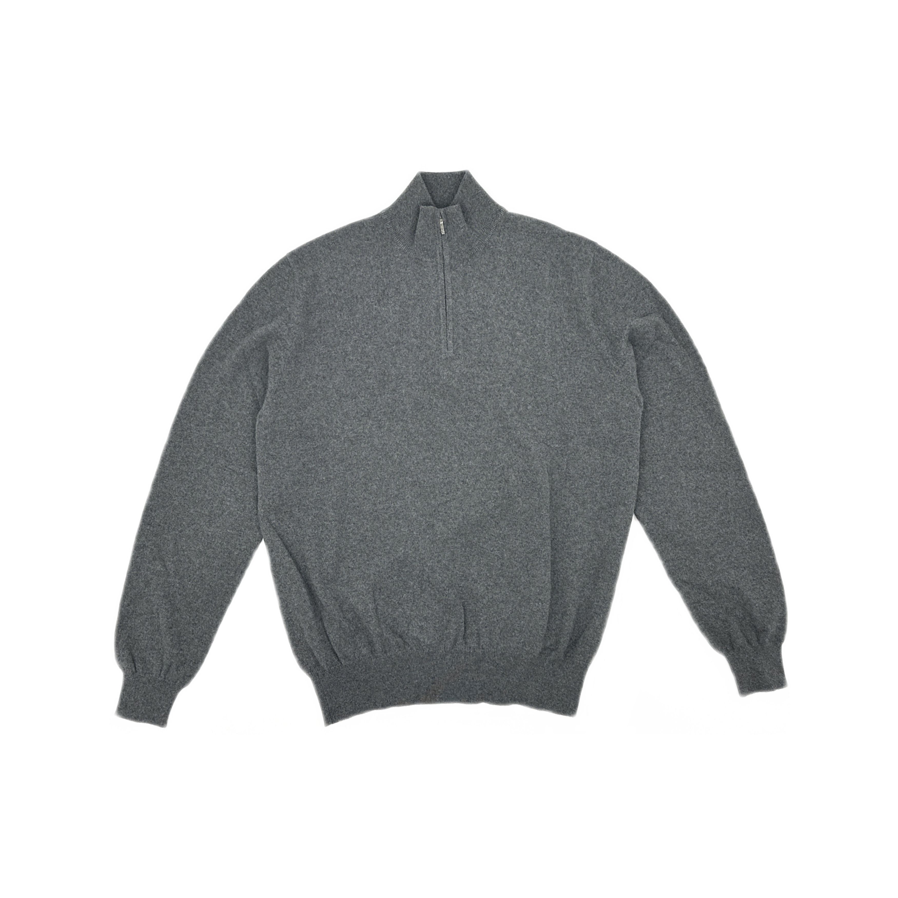 Loro Piana Loro Piana Baby Cashmere Half-Zip Sweater Size 50 Size US M / EU 48-50 / 2 - 1 Thumbnail