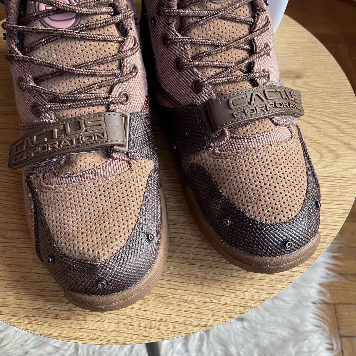 Nike × Travis Scott Nike x Travis Scott Air Trainer 1 SP Wheat Size US 7 / EU 40 - 6 Thumbnail