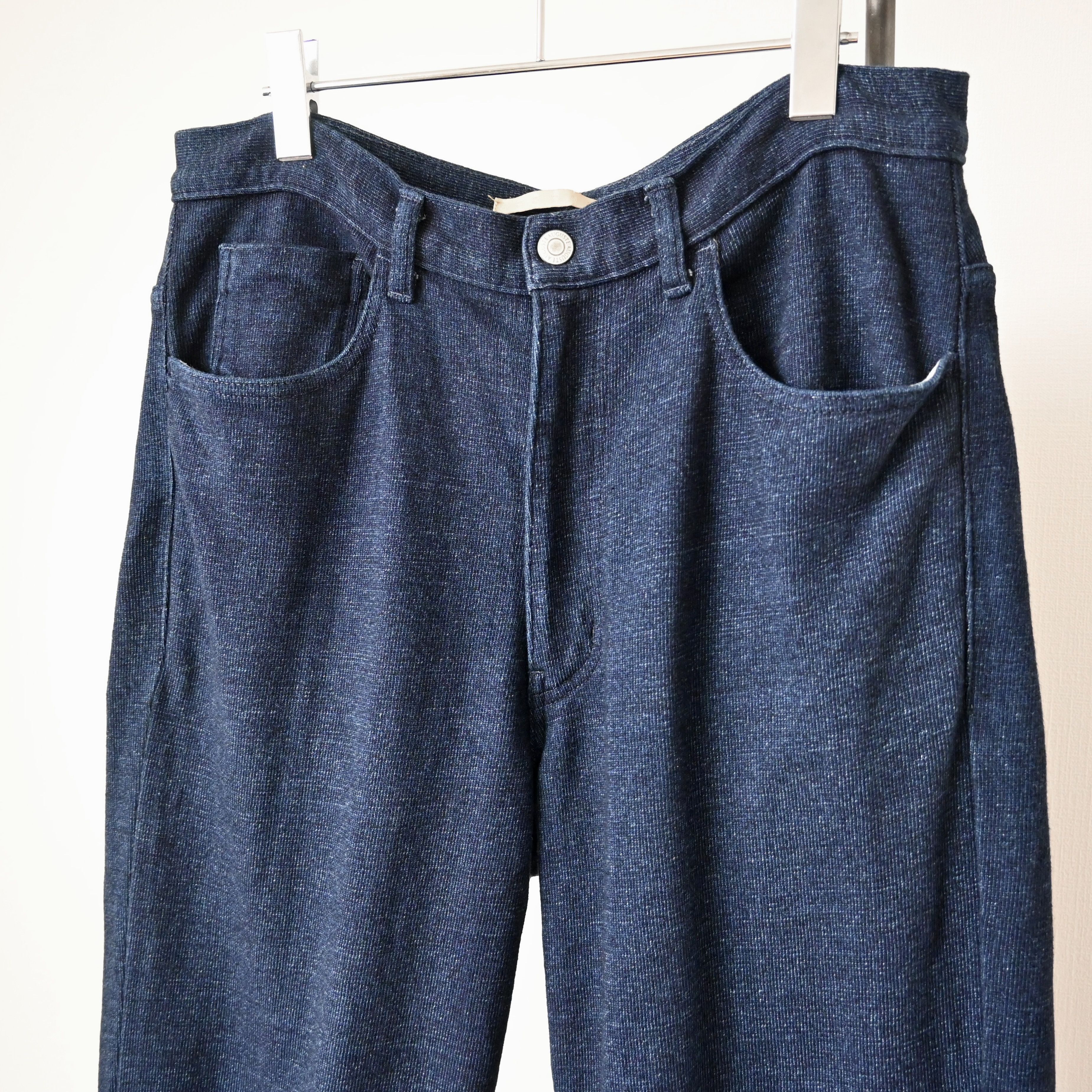 Japanese Brand AUGUSTE PRESENTATION "denim tenjiku" indigo straight jeans Size US 33 - 6 Thumbnail