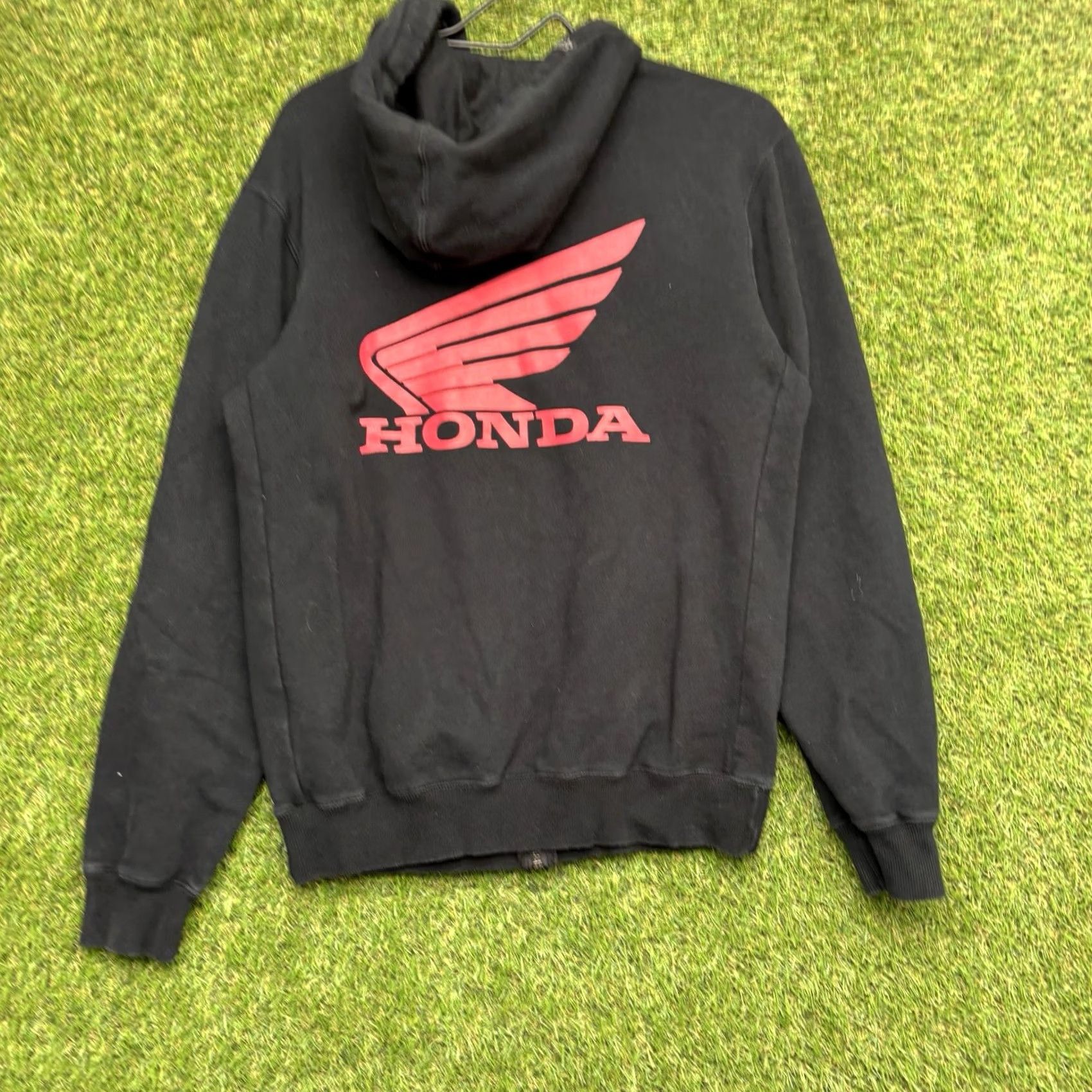 Fox Racing Fox Honda Hoodie Mens S Black Embroidered Sweatshirt Zip Up Sweatshirt Size US S / EU 44-46 / 1 - 2 Thumbnail