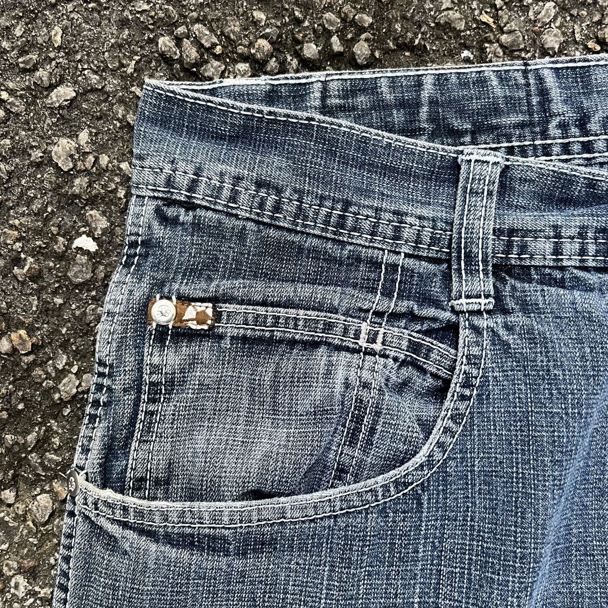 Southpole Southpole Baggy Jeans Faded Blue Y2K Denim Skater Pants Size US 40 / EU 56 - 7 Thumbnail