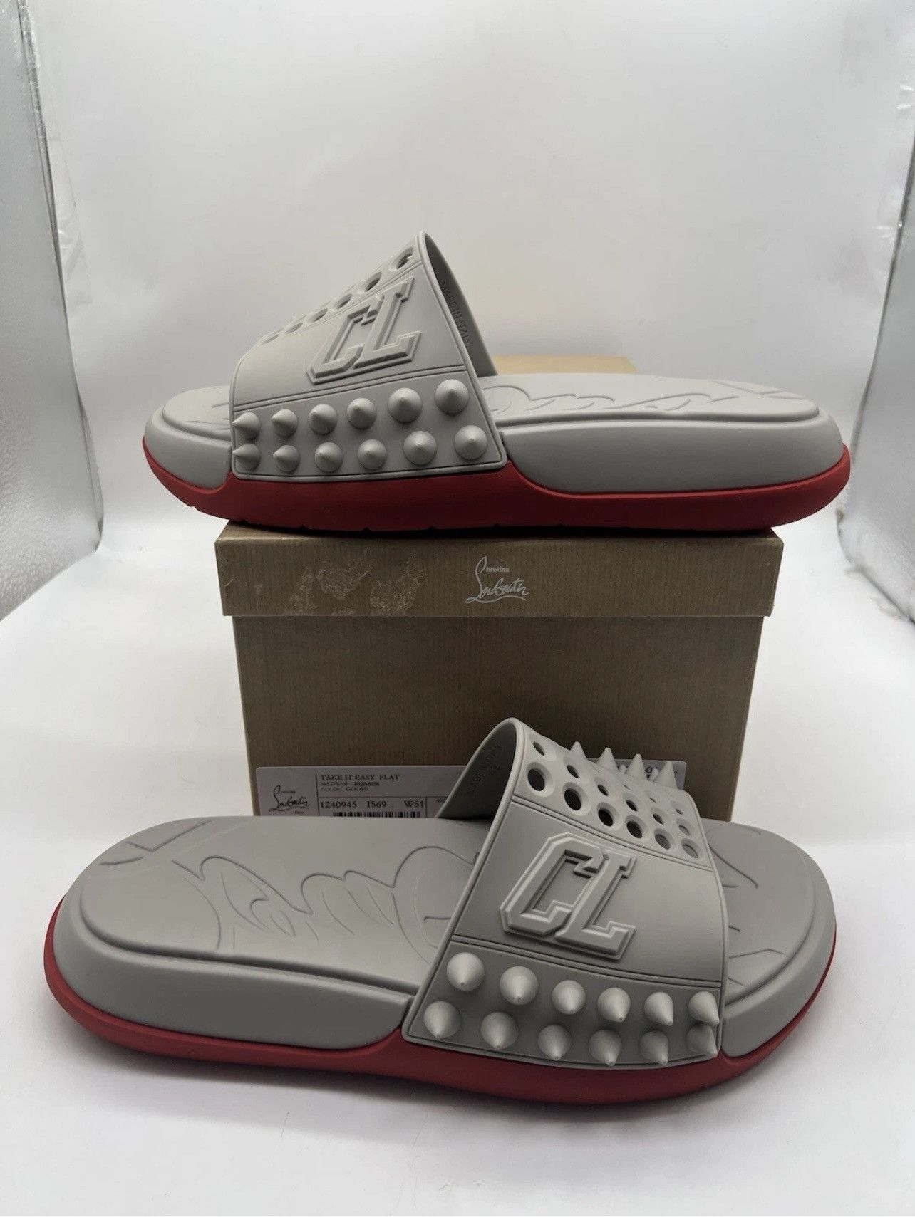 Christian Louboutin Christian Louboutin Take Easy Flat Sliders Size Eu 42 Size US 9 / EU 42 - 1 Thumbnail