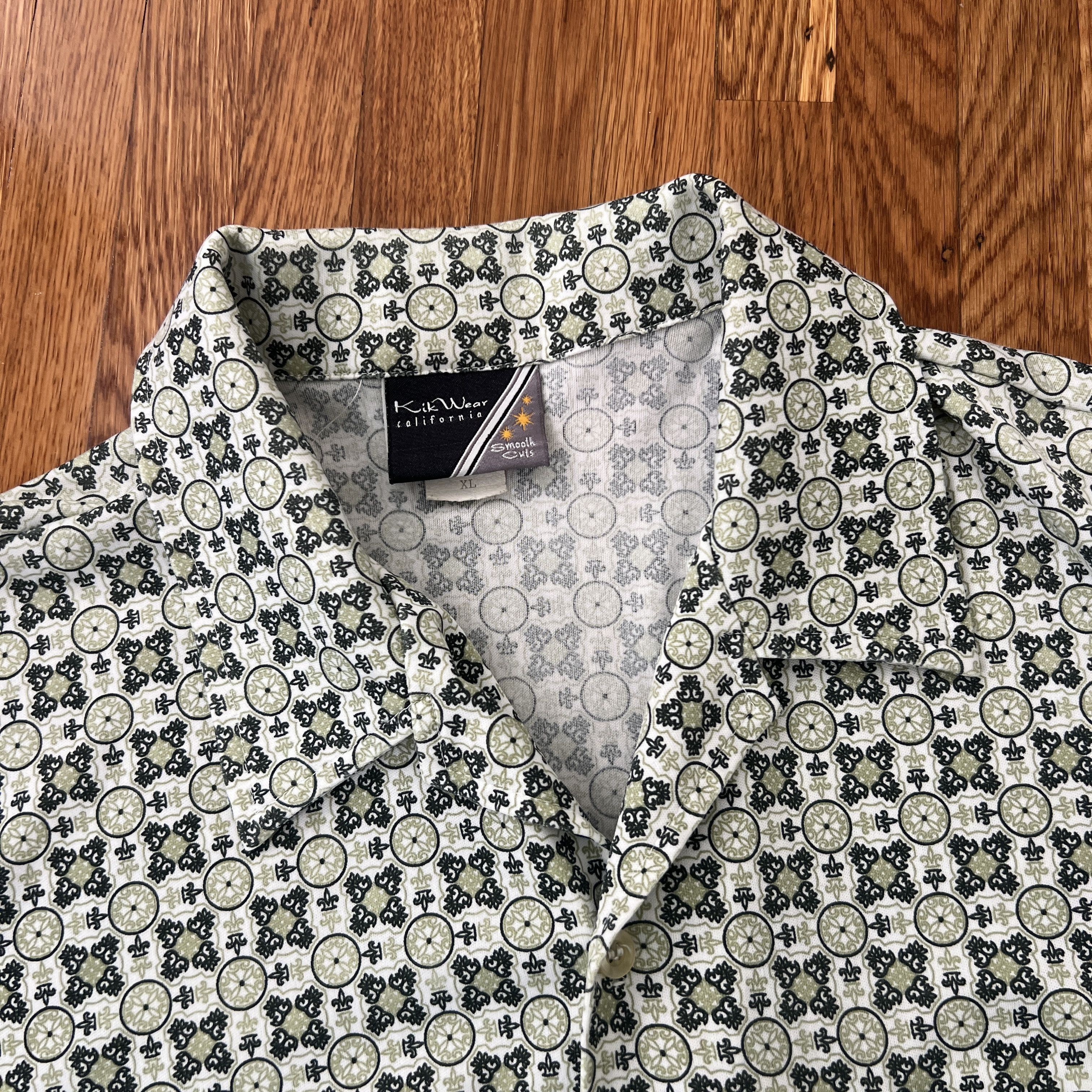 Other Vintage 90s Kik Wear Cali 100% Poly Skater Y2K Shirt Size US XL / EU 56 / 4 - 3 Thumbnail