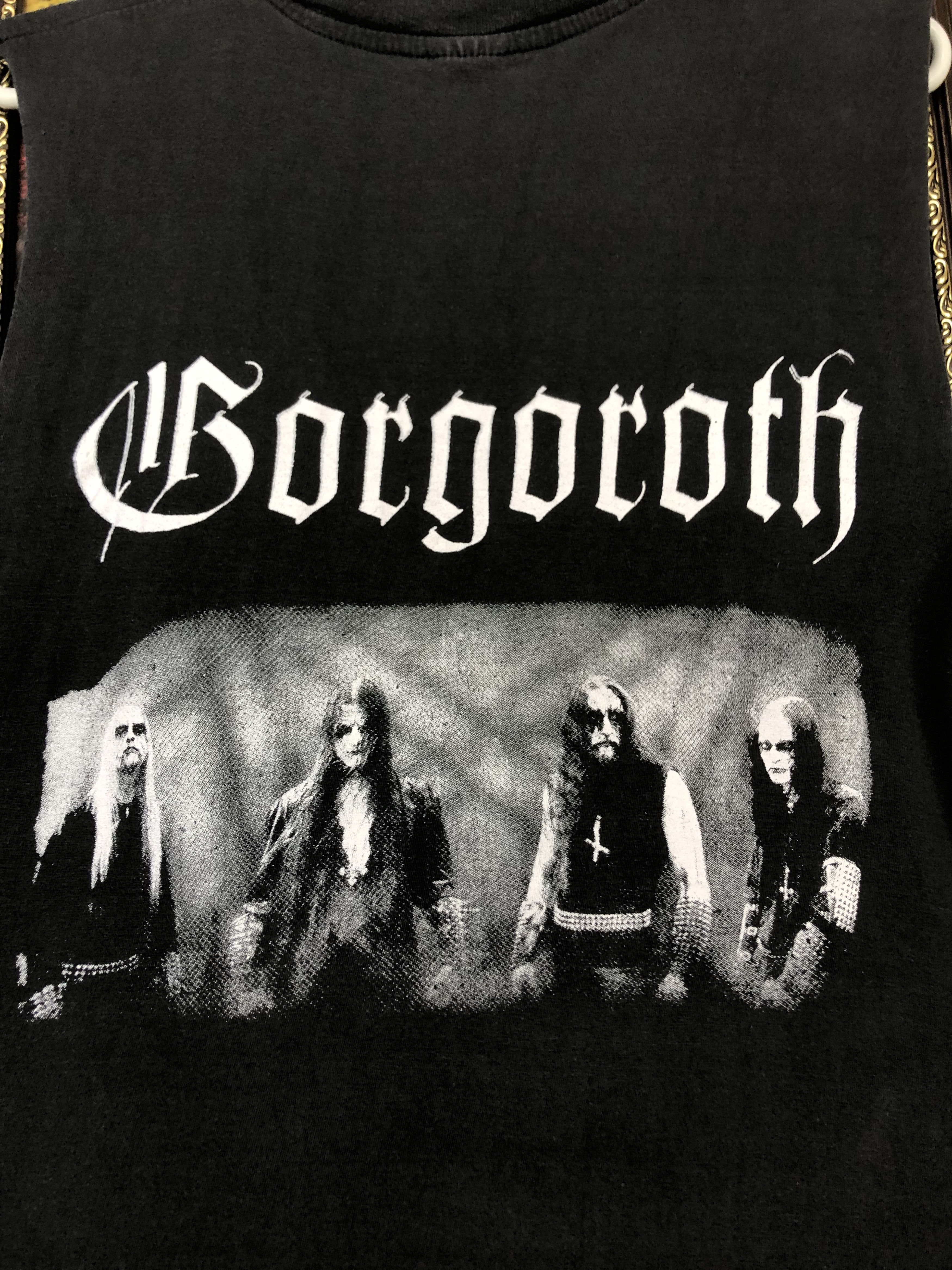 Vintage Vintage 90s Gorgoroth Women Shirt Tee Band Over Print Size M / US 6-8 / IT 42-44 - 10 Thumbnail