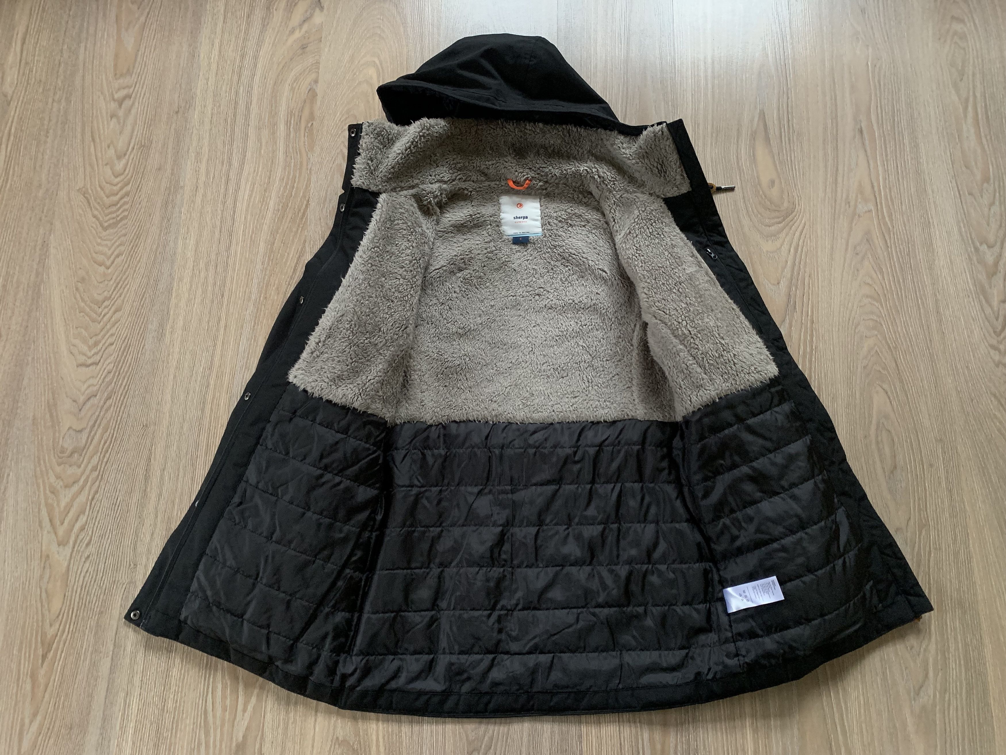 Other Sherpa Women Black Hood Winter Insulated Jacket Size S / US 4 / IT 40 - 4 Thumbnail