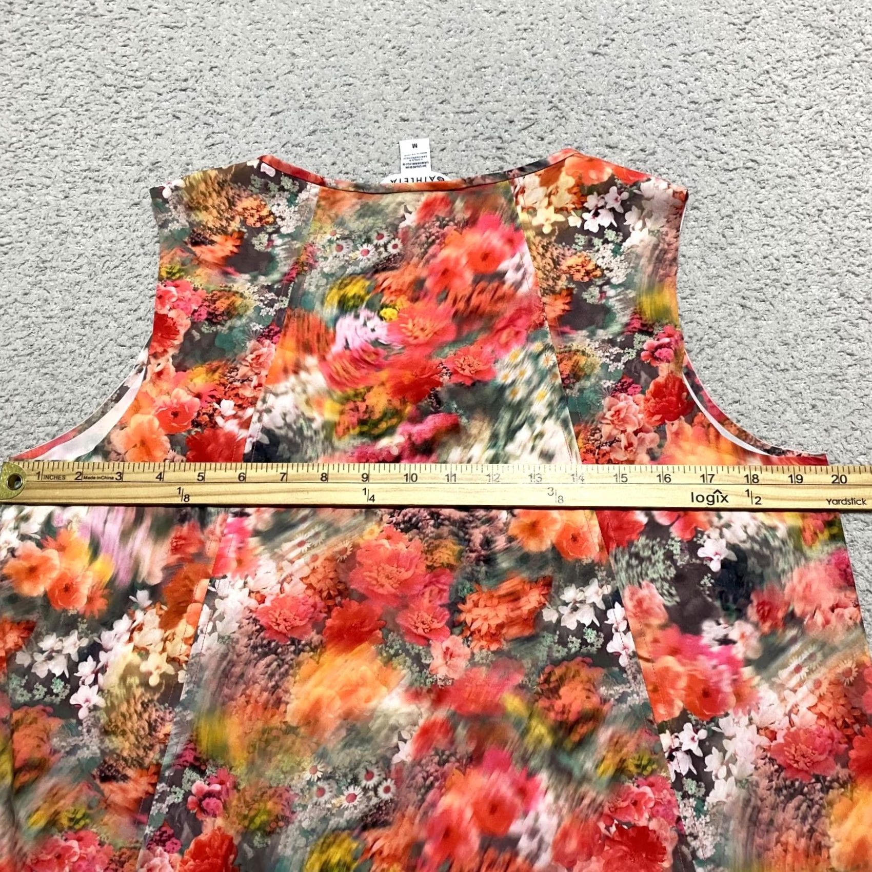 Athleta Athleta Tank Women M Multicolor Floral Sleeveless Gym Refined Zephyr Basic Pattern: Floral All Seasons Lightweight Stretch Yoga & Gym Spirit 90s Size M / US 6-8 / IT 42-44 - 7 Thumbnail