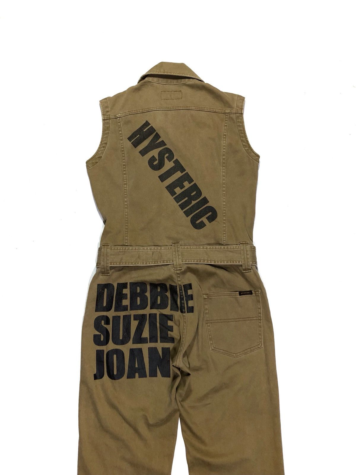 image of Hysteric Glamour Overall Debbie Suzie Joan in Brown, Men's (Size Medium)
