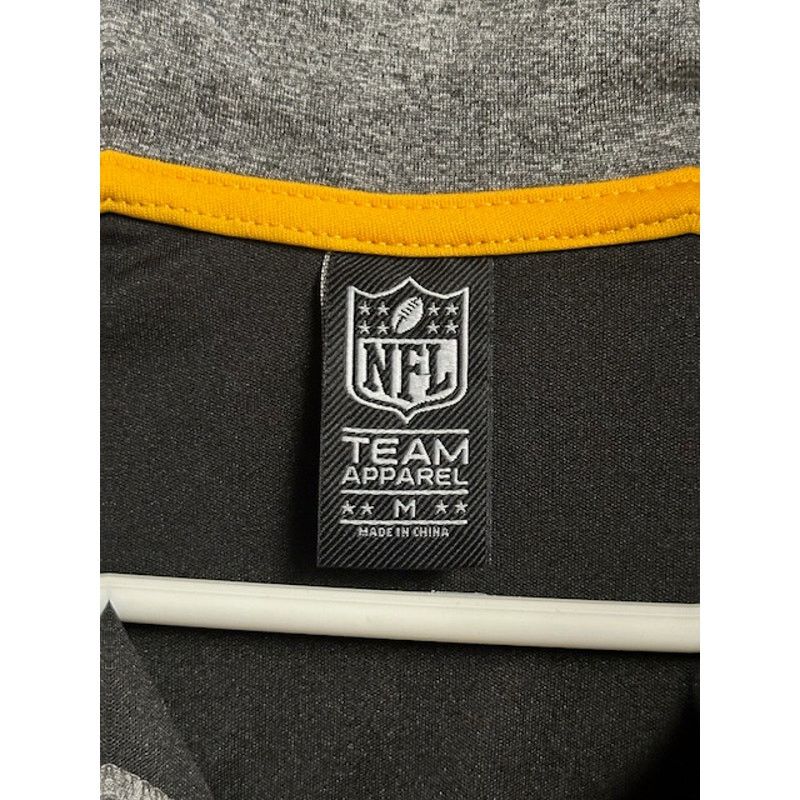 NFL Pittsburgh Steelers Shirt Men M 1/4 Zip NFL Mock Neck Size US M / EU 48-50 / 2 - 5 Thumbnail