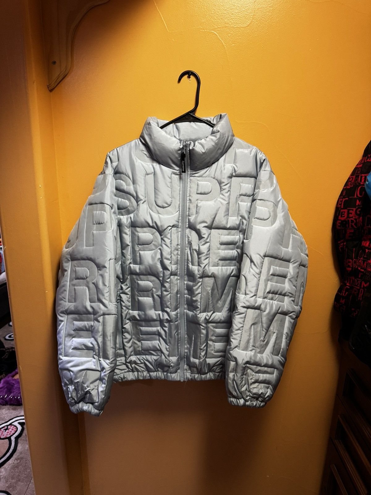 Supreme Supreme Bonded Logo Down Jacket Grailed