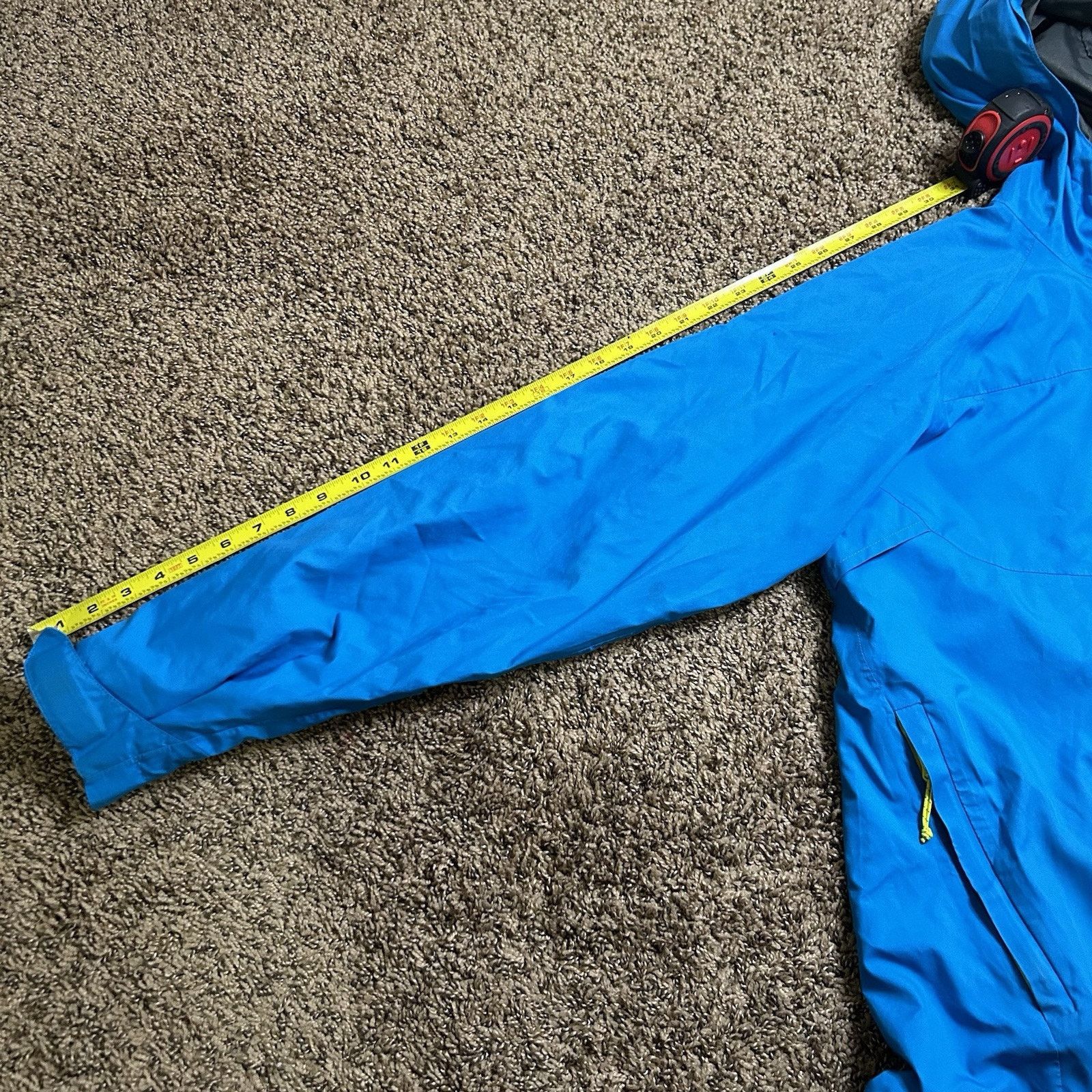 Columbia Columbia Interchange Jacket Teal/Neon Green Medium Omnitech Size US M / EU 48-50 / 2 - 17 Thumbnail