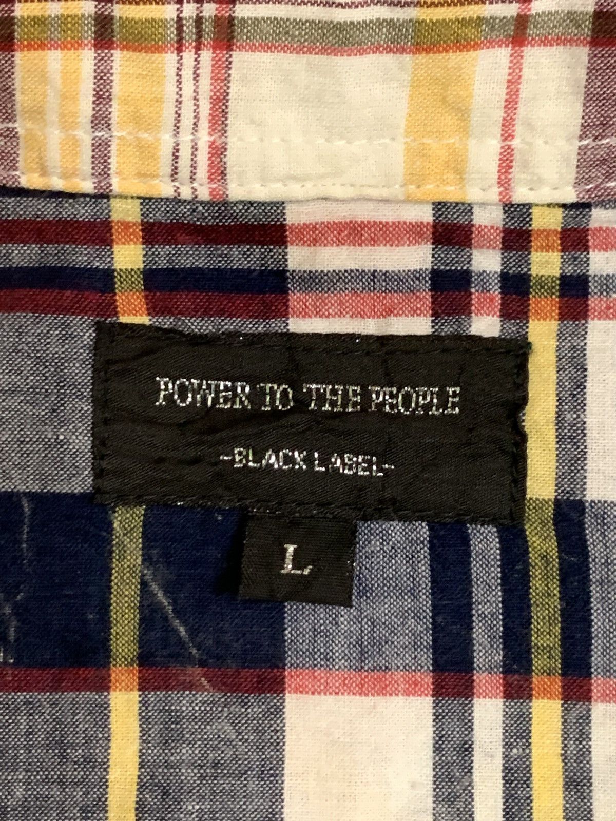 Japanese Brand Rare Design Power To The People Button Ups Western Shirts Size L / US 10 / IT 46 - 4 Thumbnail