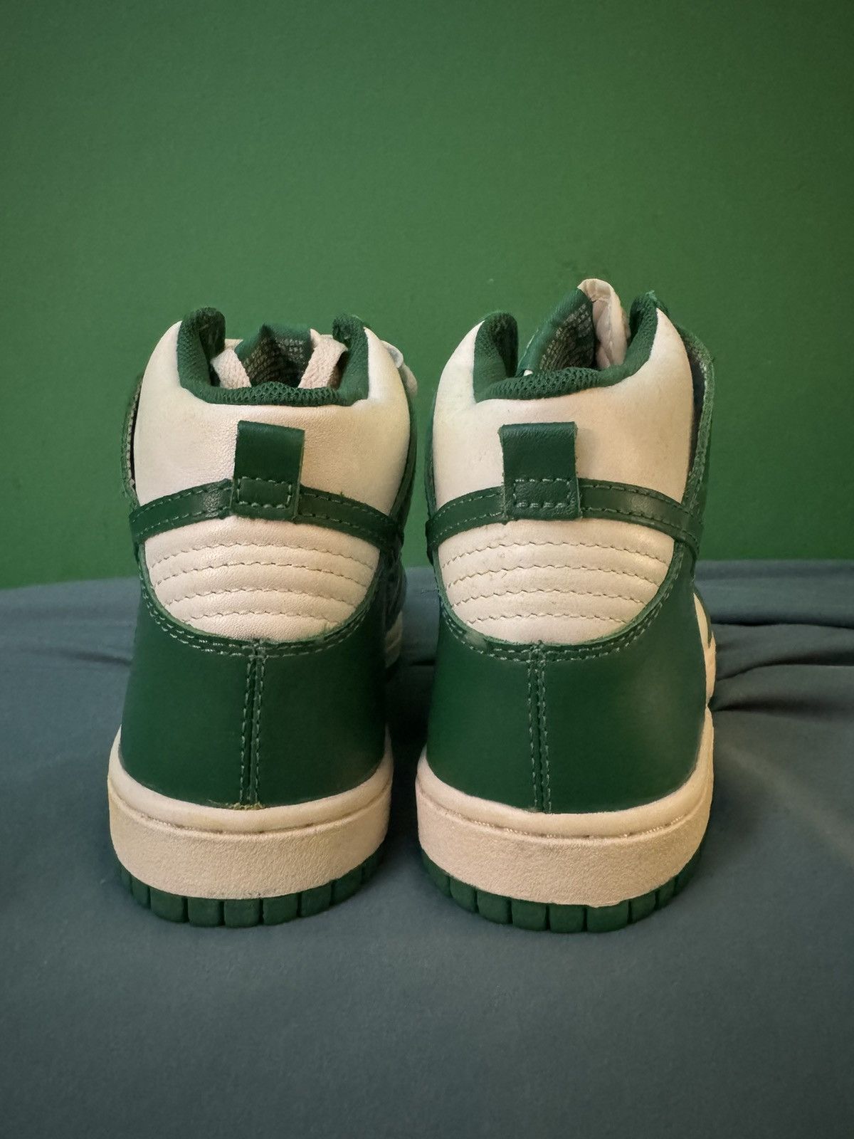 Nike Nike Dunk High Vintage Green 2008 Size US 9.5 / EU 42-43 - 3 Thumbnail