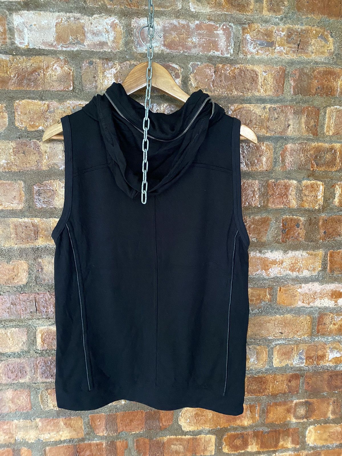 Japanese Brand Vtg Laucy Cool Japan Bondage zipper paneled hoodie Size US M / EU 48-50 / 2 - 8 Thumbnail