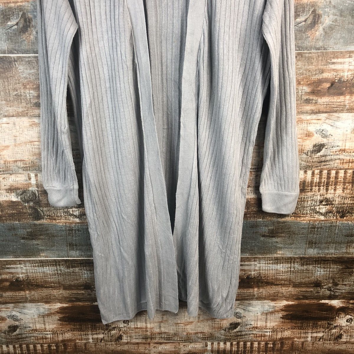 Japanese Brand Ozoc Grey Cardigan Knitwear #A1287 Size M / US 6-8 / IT 42-44 - 6 Thumbnail