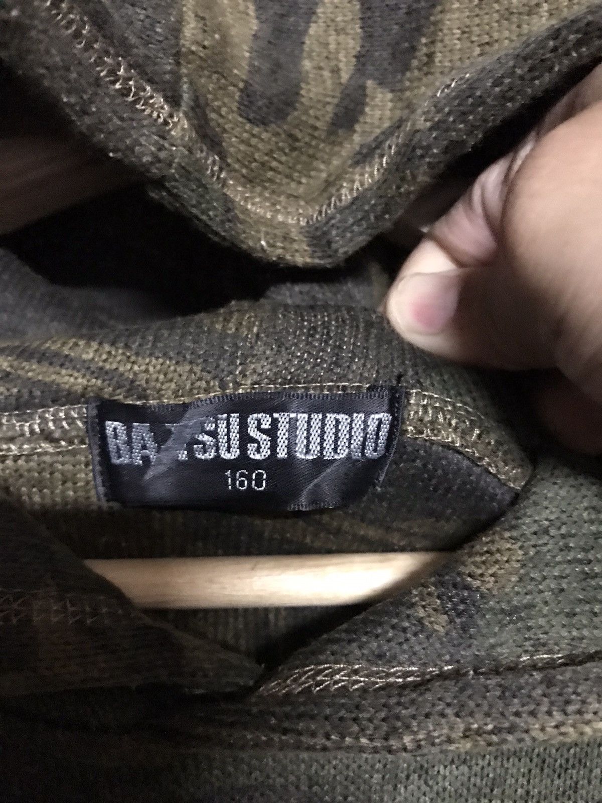 If Six Was Nine Ba Tsu Studio Hoodie Camo Green Colour Size US XS / EU 42 / 0 - 7 Thumbnail