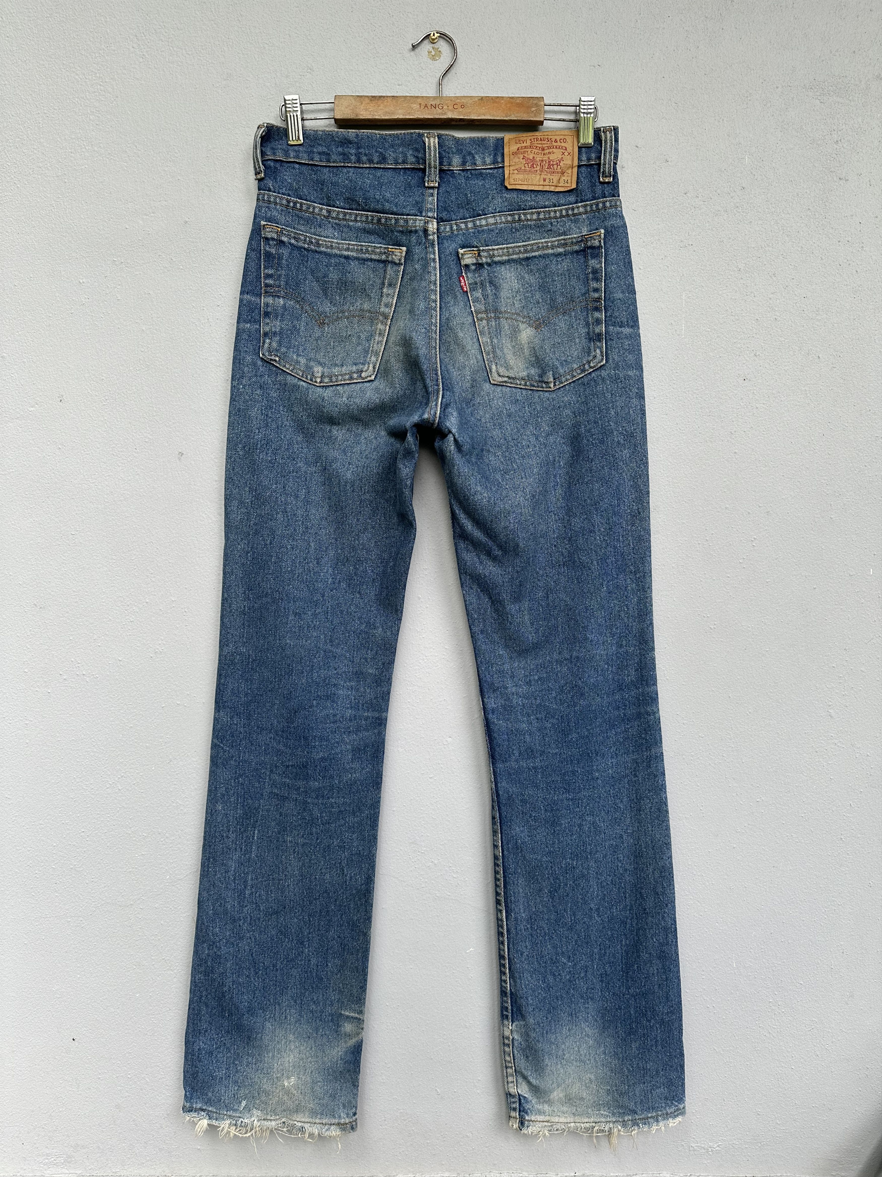 Levi's Vintage Clothing Vintage Early 90s Levi’s 517 Made In Usa Flare Jeans Size US 30 / EU 46 - 2 Thumbnail