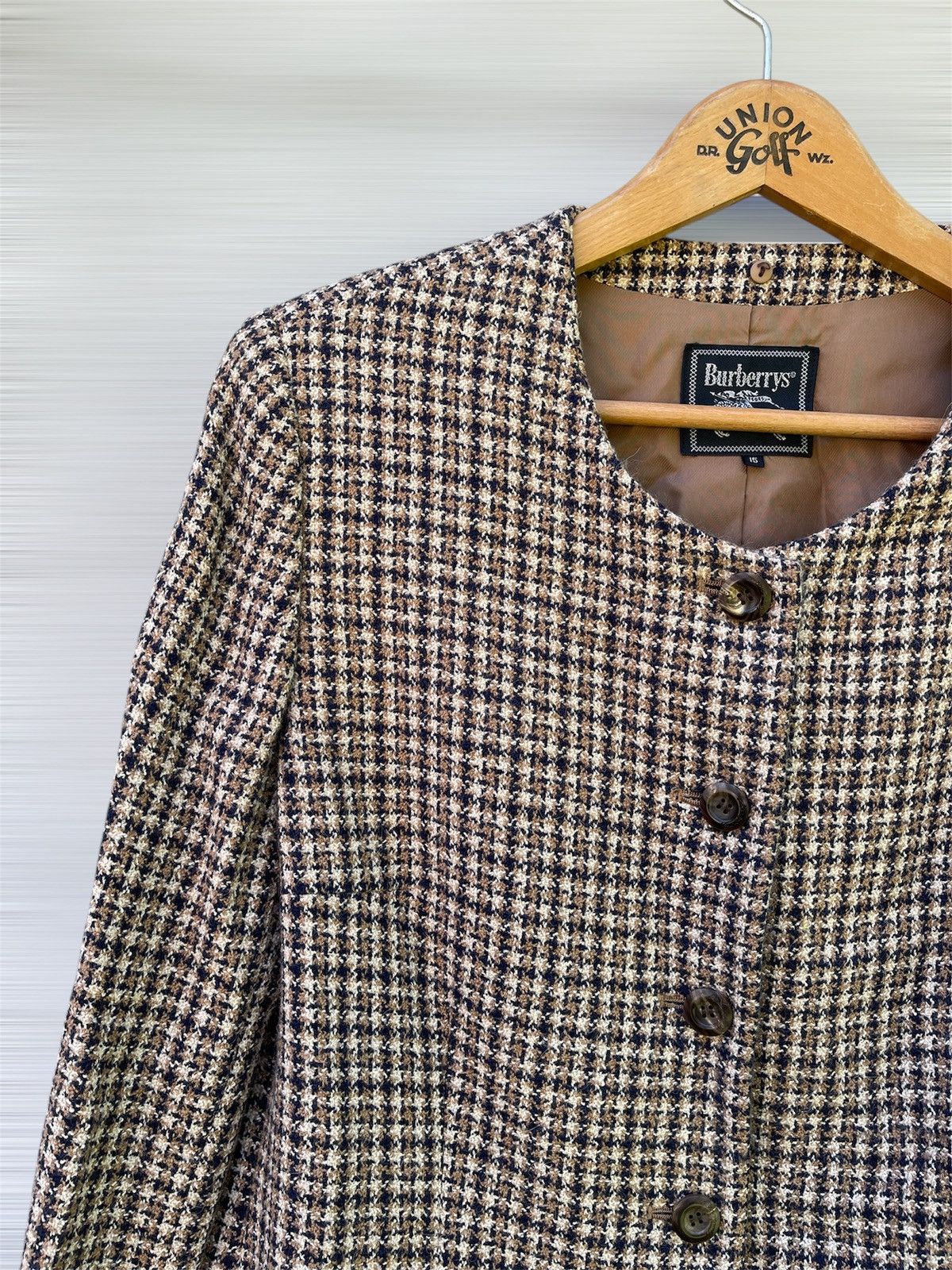 Burberry 💥RARE💥Vintage Burberry Blazer Jacket Wool Size S / US 4 / IT 40 - 3 Thumbnail
