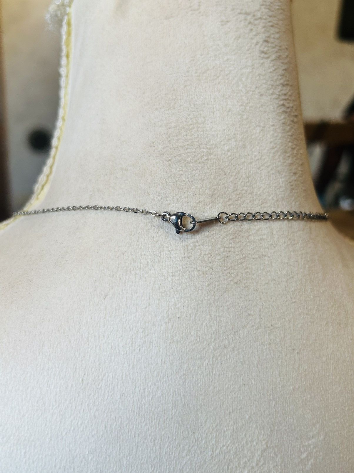 Handmade Handcrafted vintage “Be Mine” heart pendant necklace Size ONE SIZE - 3 Thumbnail