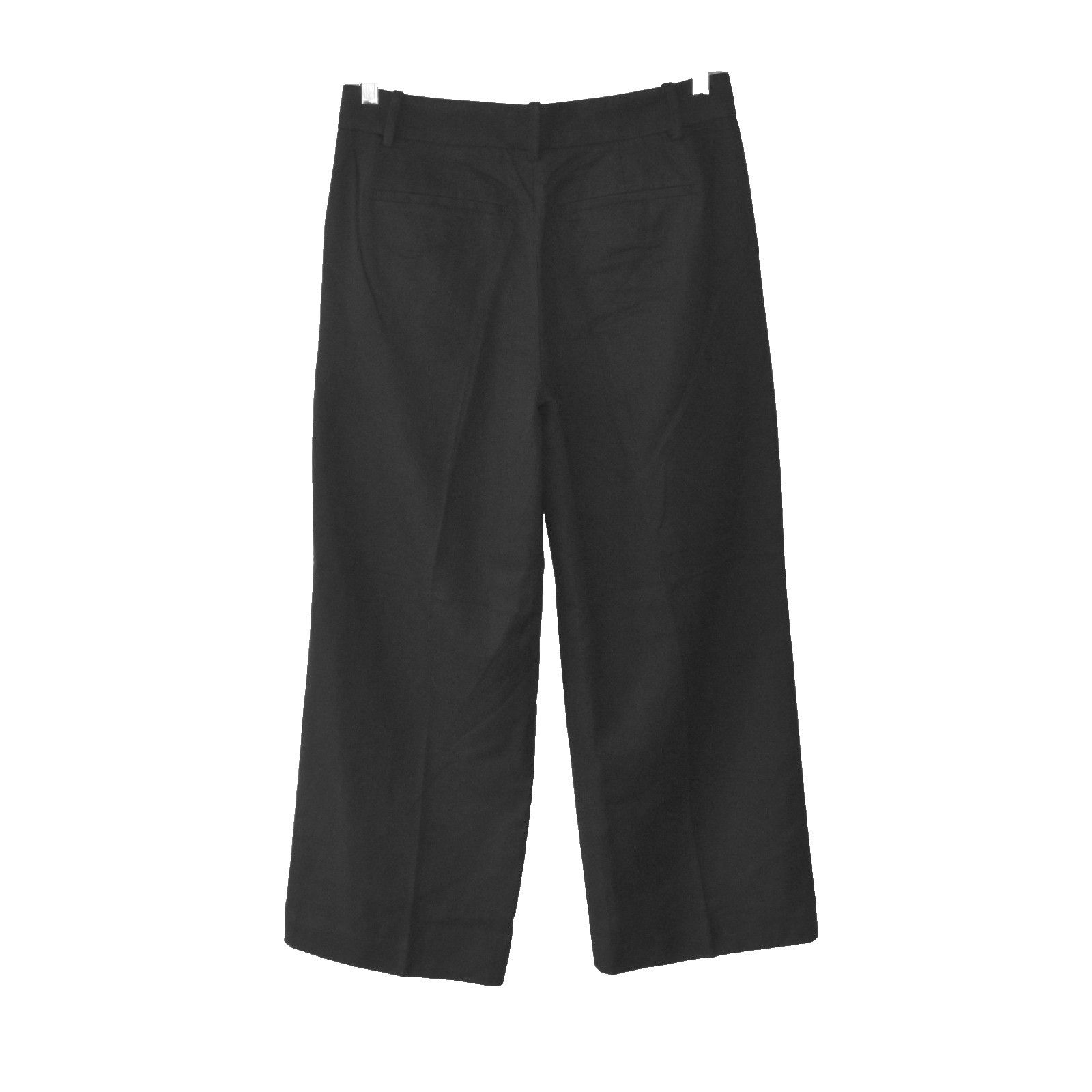 Madewell NWT MADEWELL Black Pleated Slouchy Straight Pants Size 4P Size 31" - 2 Thumbnail