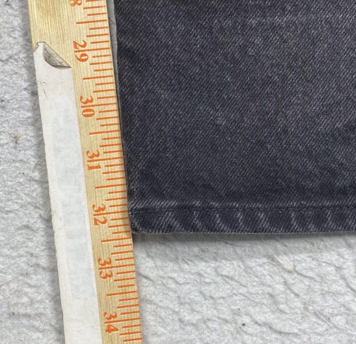 Levi's Vintage Levi 505 Black Denim Jeans USA 38X32 Actual 36X32 Size US 36 / EU 52 - 15 Thumbnail