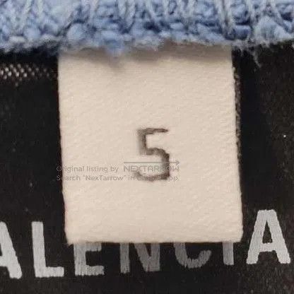Balenciaga Balenciaga Cotton Logo T-Shirt S Size. Size US S / EU 44-46 / 1 - 5 Thumbnail