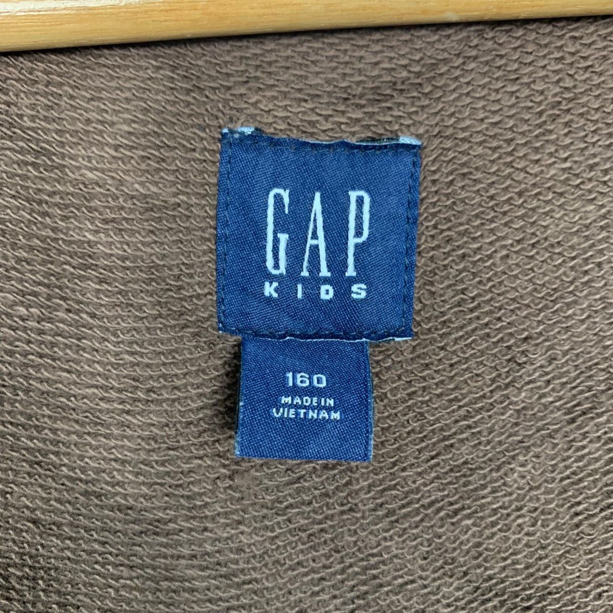 Gap Y2k Vintage GAP Big Logo Zipper Hoodie Sweatshirt #3595-C164 Size US S / EU 44-46 / 1 - 13 Thumbnail
