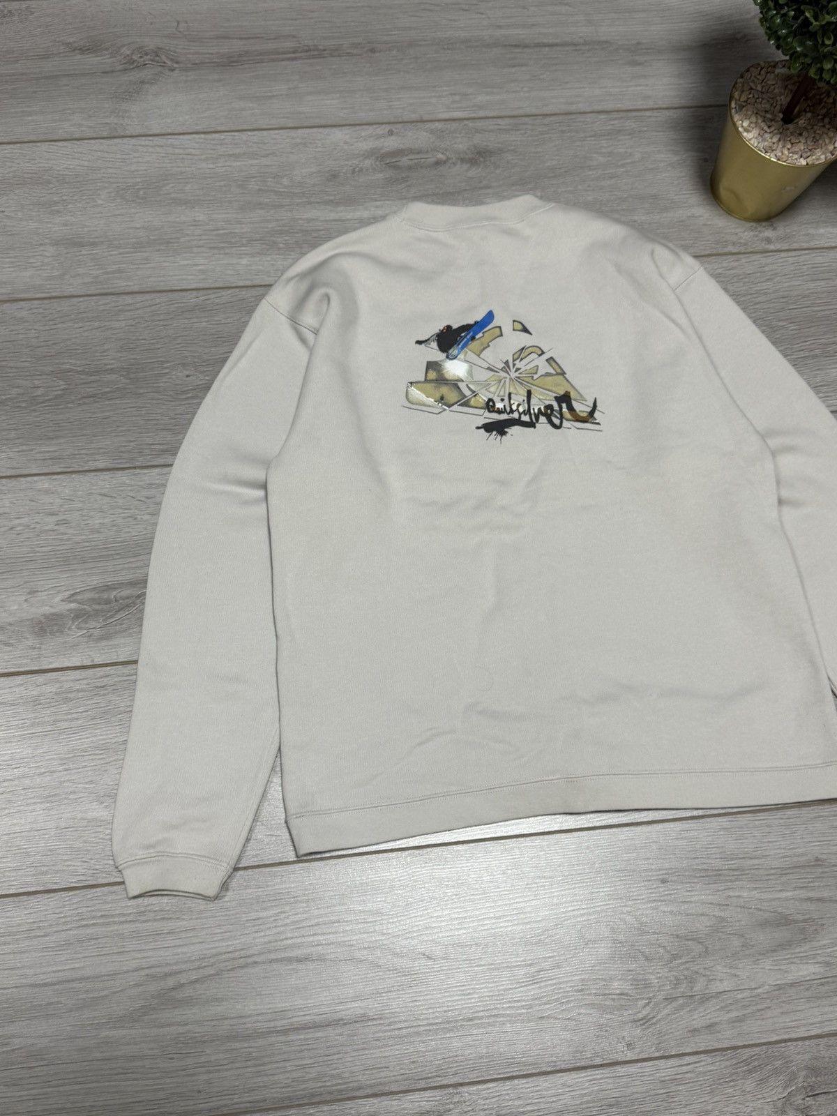 Quiksilver Quiksilver vintage snowboard sweatshirt Size US M / EU 48-50 / 2 - 1 Thumbnail