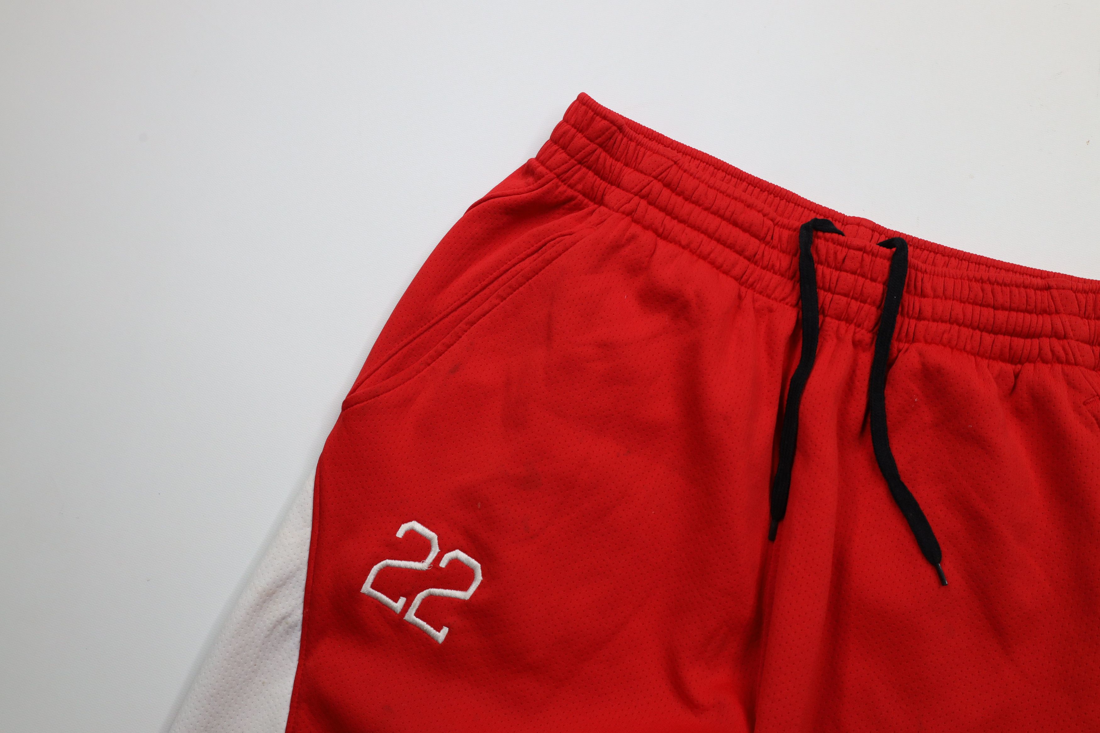 Nike × Vintage Vintage Nike Travis Scott Mini Swoosh Wide Leg Sweatpants Size 36 - 10 Thumbnail