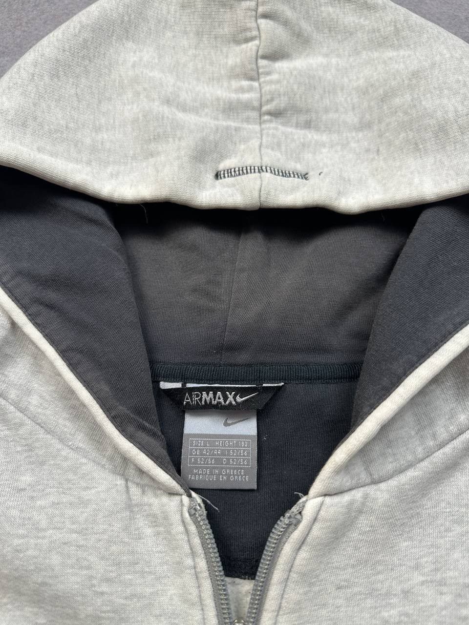 Nike Vintage Nike Air Max Zip-Up Hoodie, Size L – Classic vintage Size US L / EU 52-54 / 3 - 6 Thumbnail