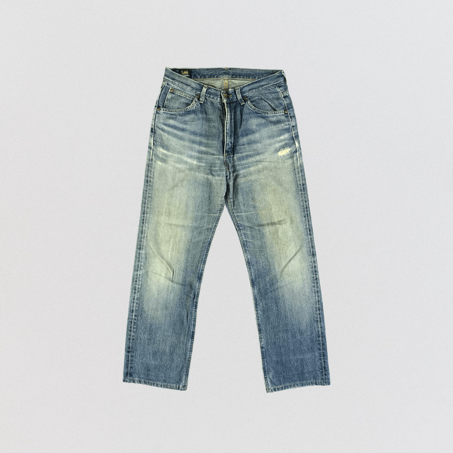 Lee × Vintage Vintage Blue Wash Lee Jeans-JM3281 Size US 33 - 1 Thumbnail